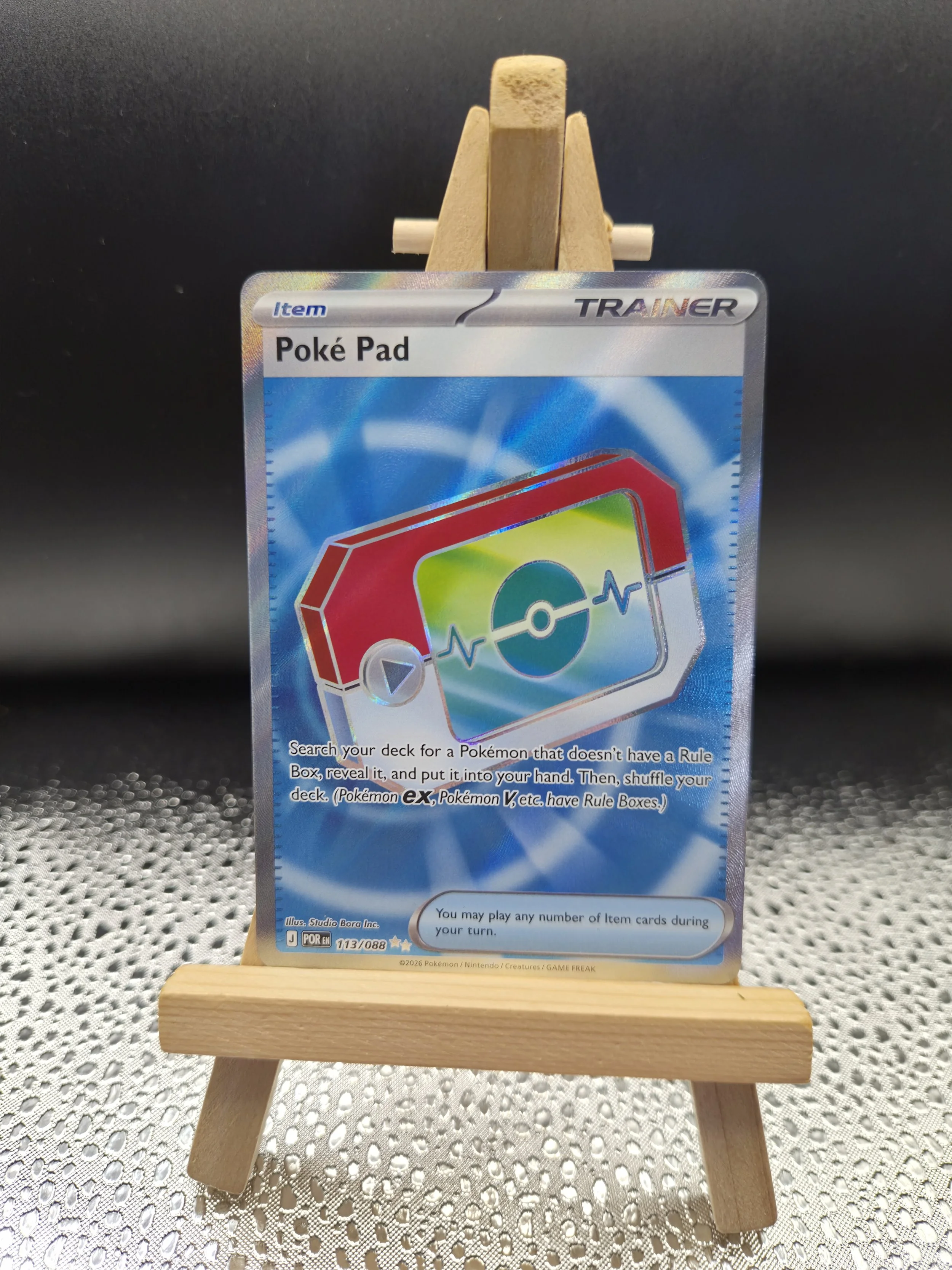 Poké Pad 113/088 – Perfect Order – Ultra Rare