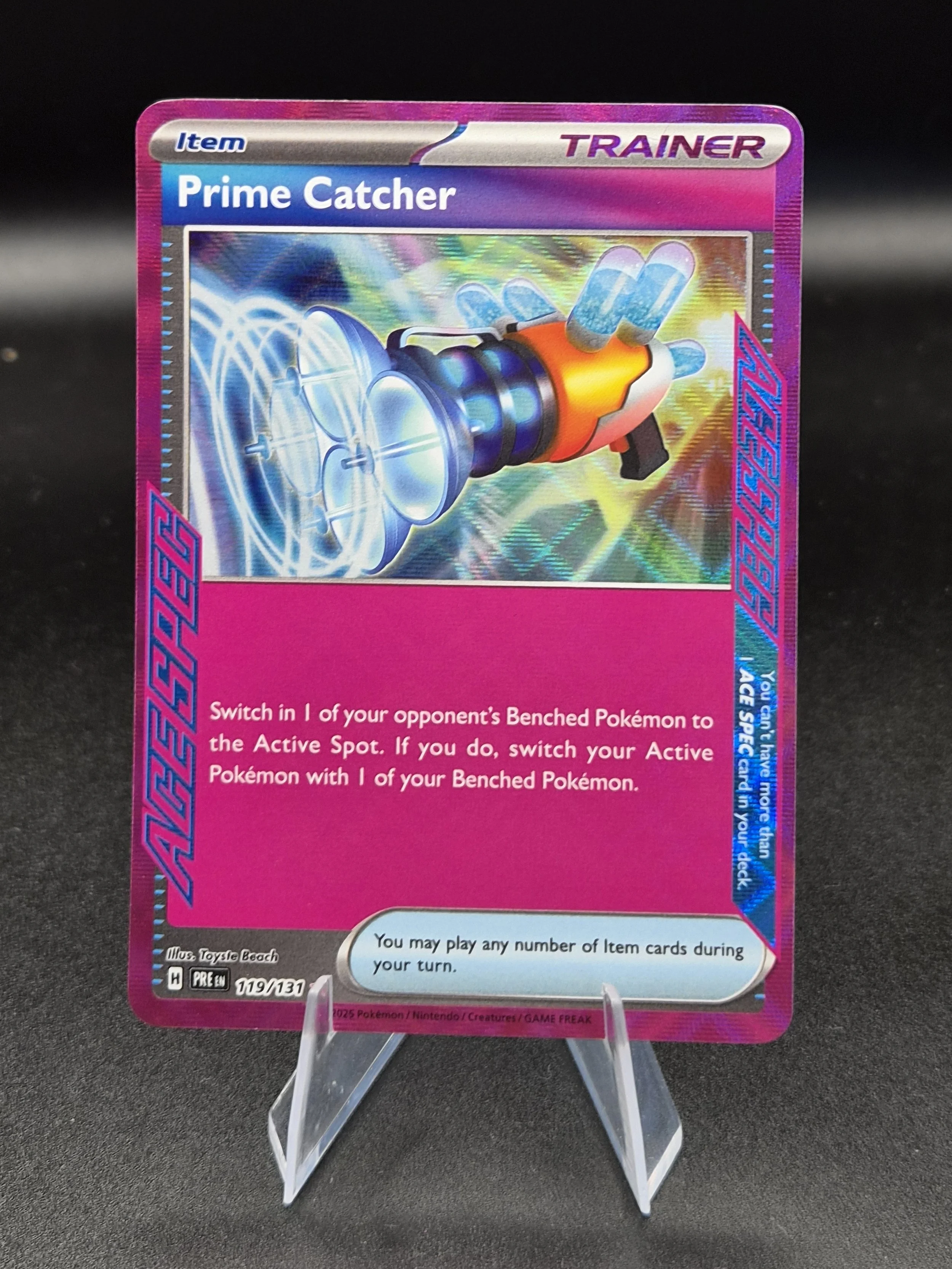 Prime Catcher 157/162 Temporal Forces English Holo Pokémon Card