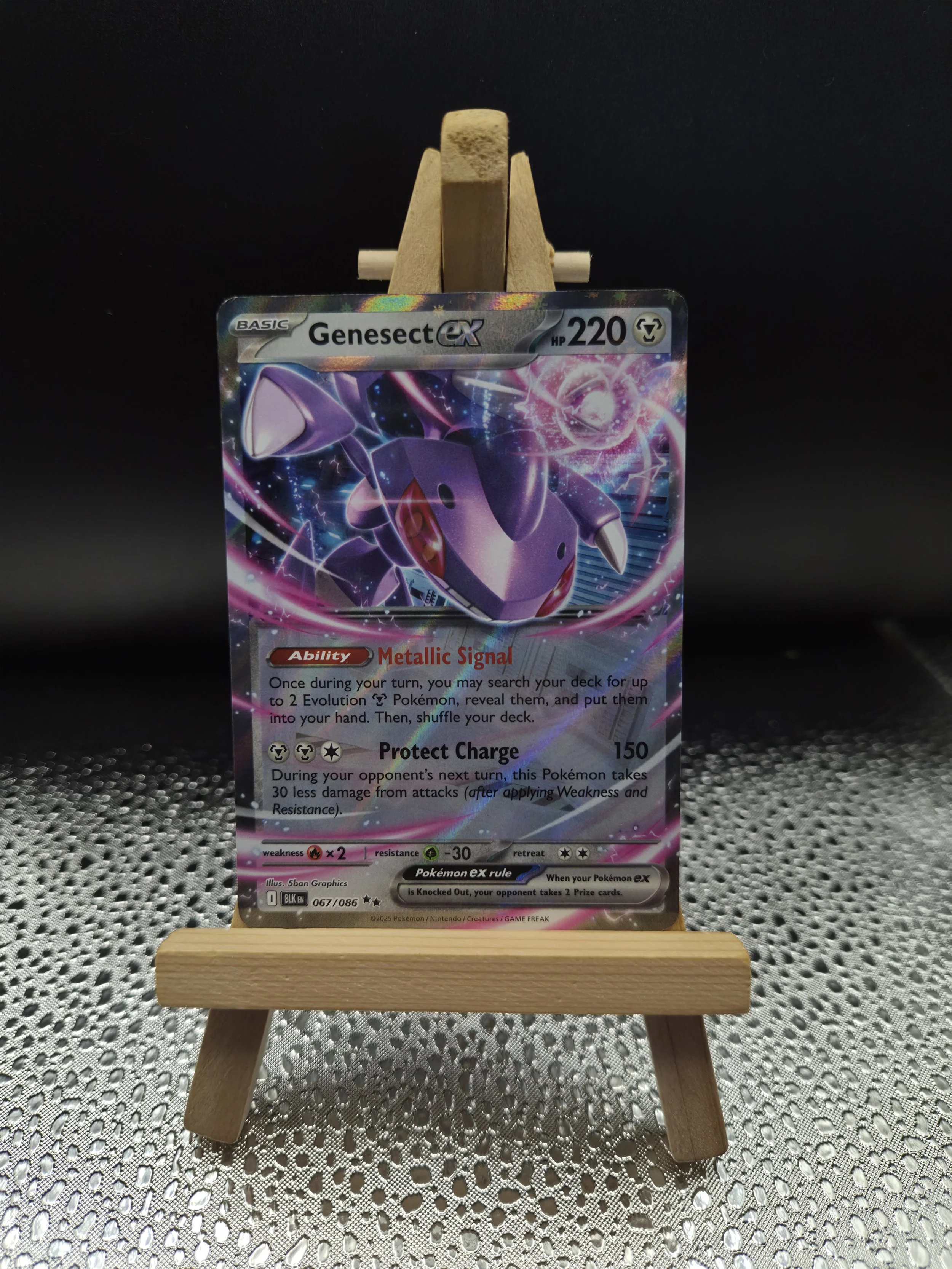 Genesect ex 067/086 – Black Bolt – English