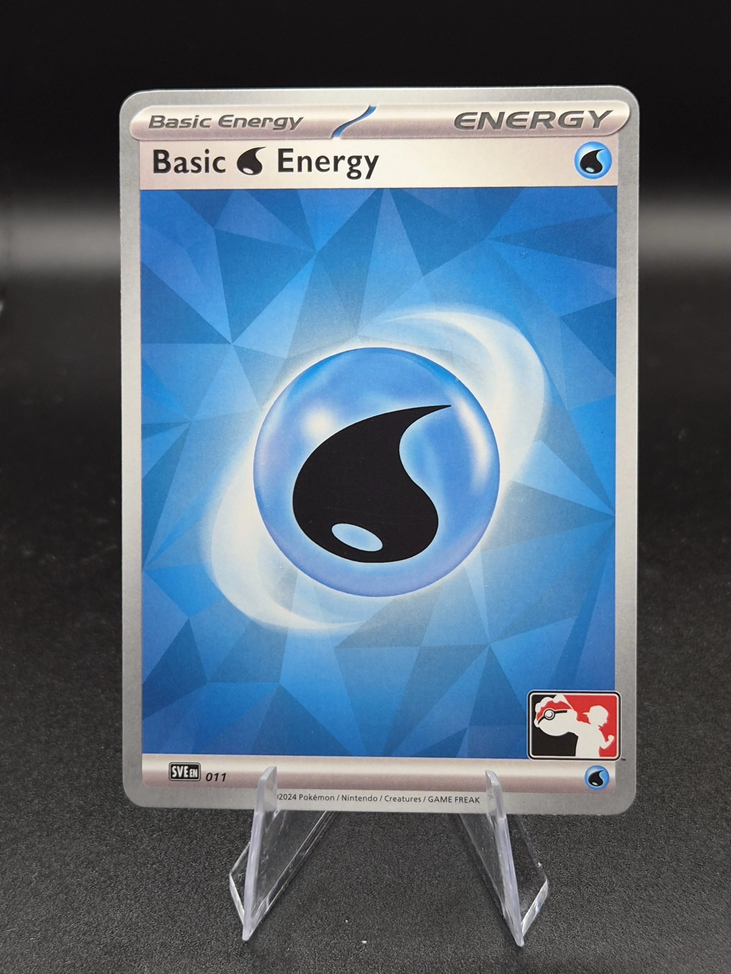 Basic Water Energy 011 Play! Pokémon Prize Pack Play! Pokémon stamped Prize Pack Pokémon Card