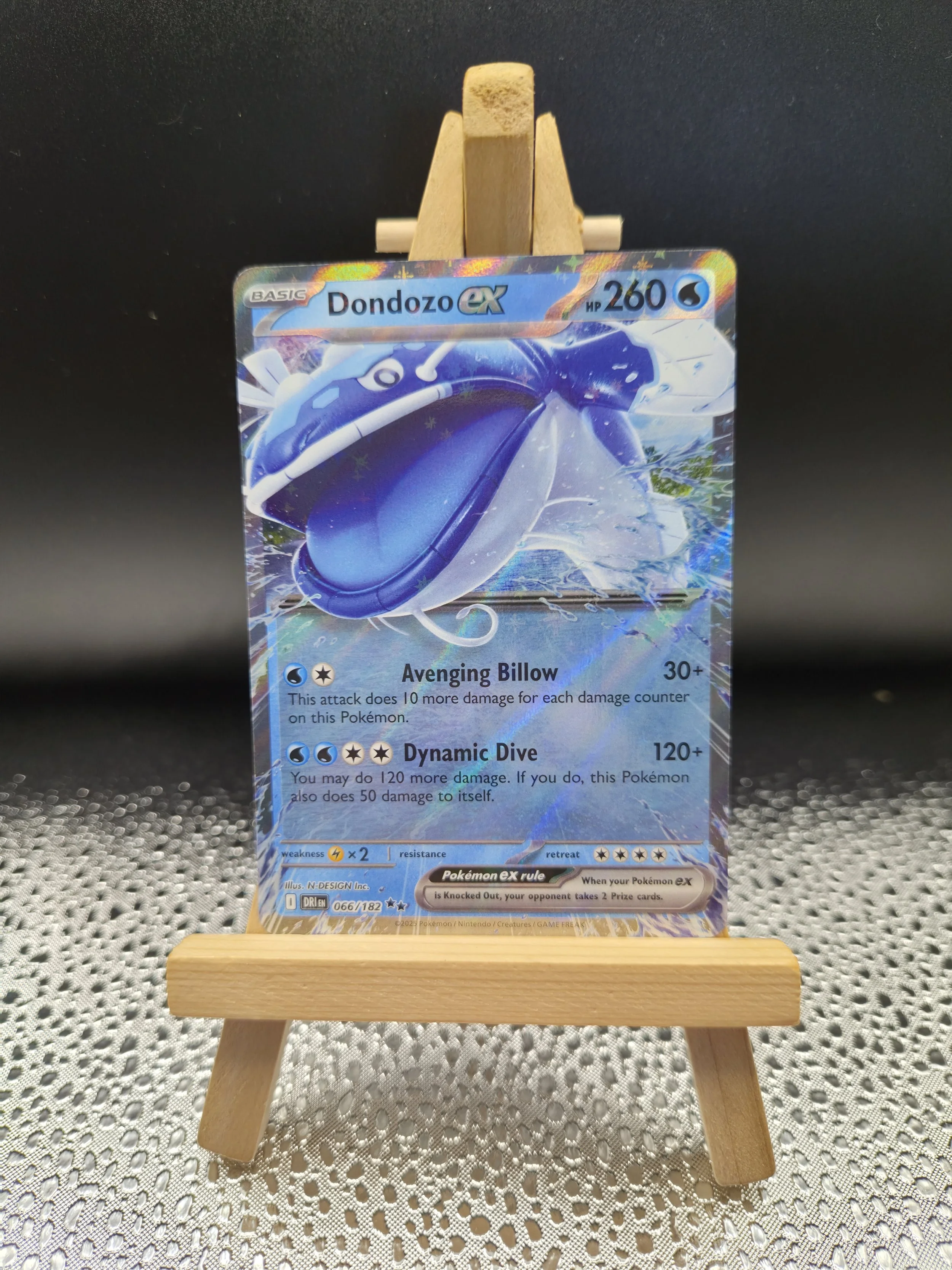 Dondozo ex 066/182 – Destined Rivals – English