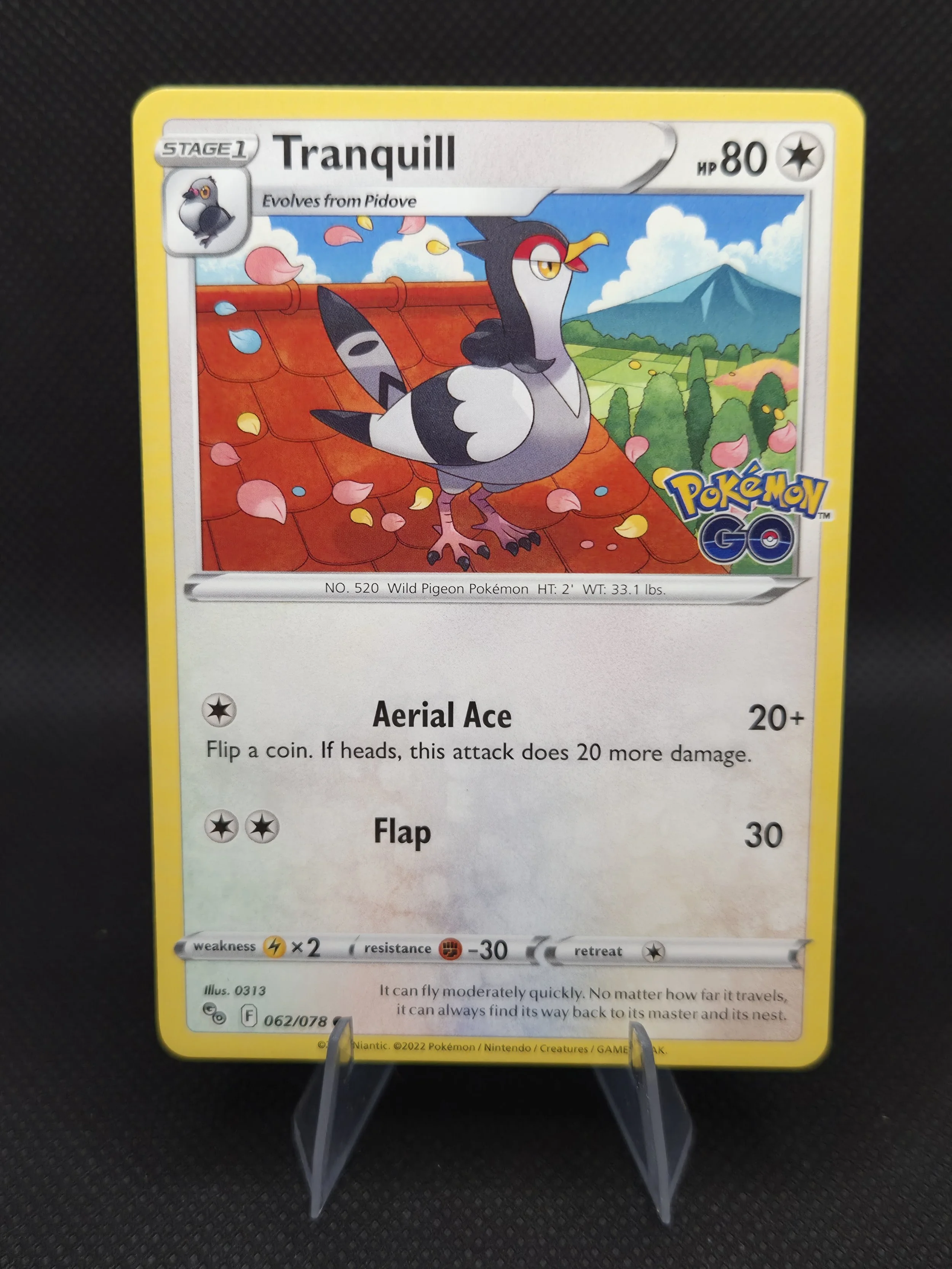 Tranquill 062/078 – Pokémon GO