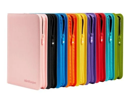 MintKeeper - Premium 12-Pocket Zip Card Binder