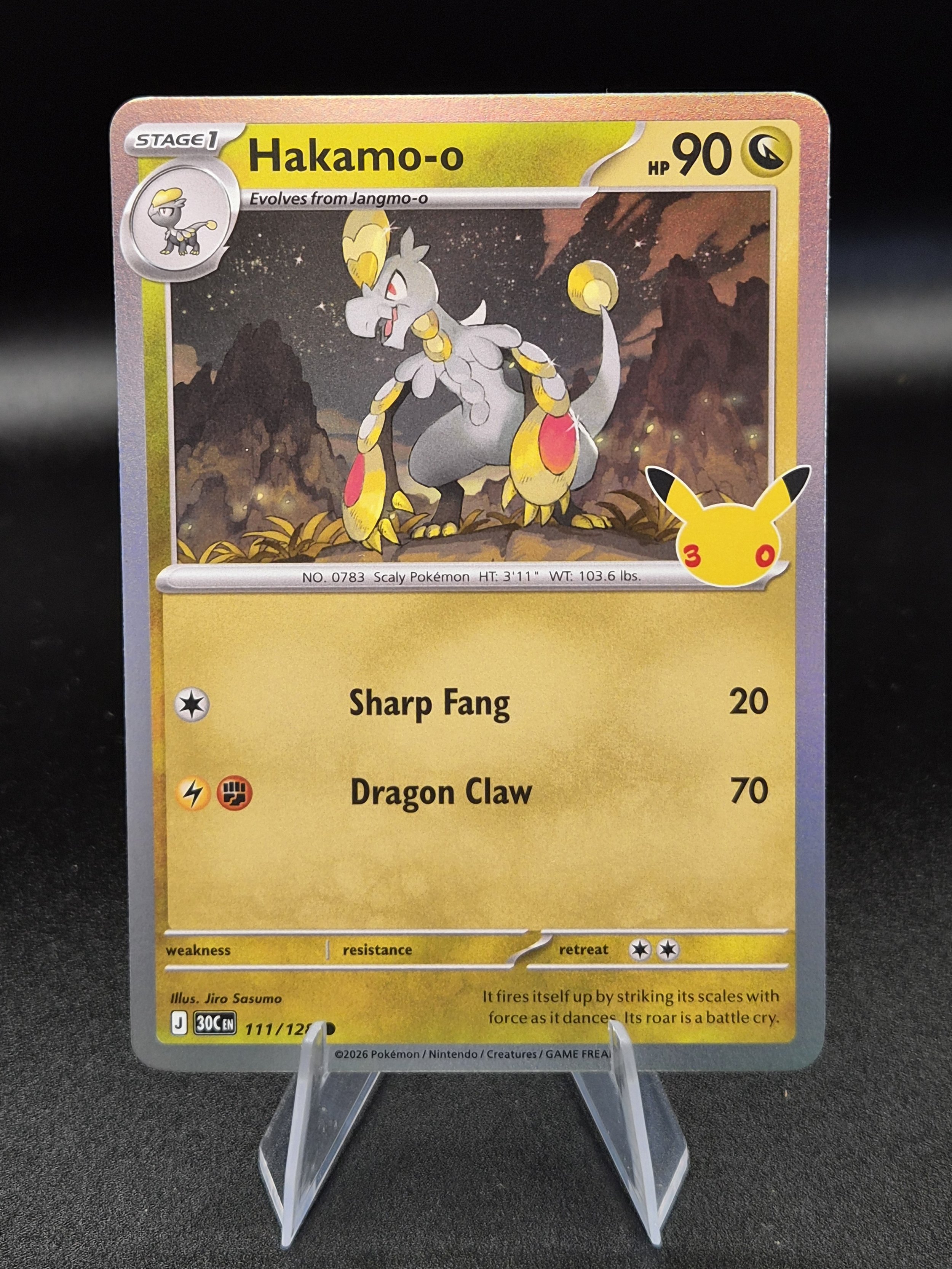 Hakamo-o 111/128 – 30th Celebration – English Holo