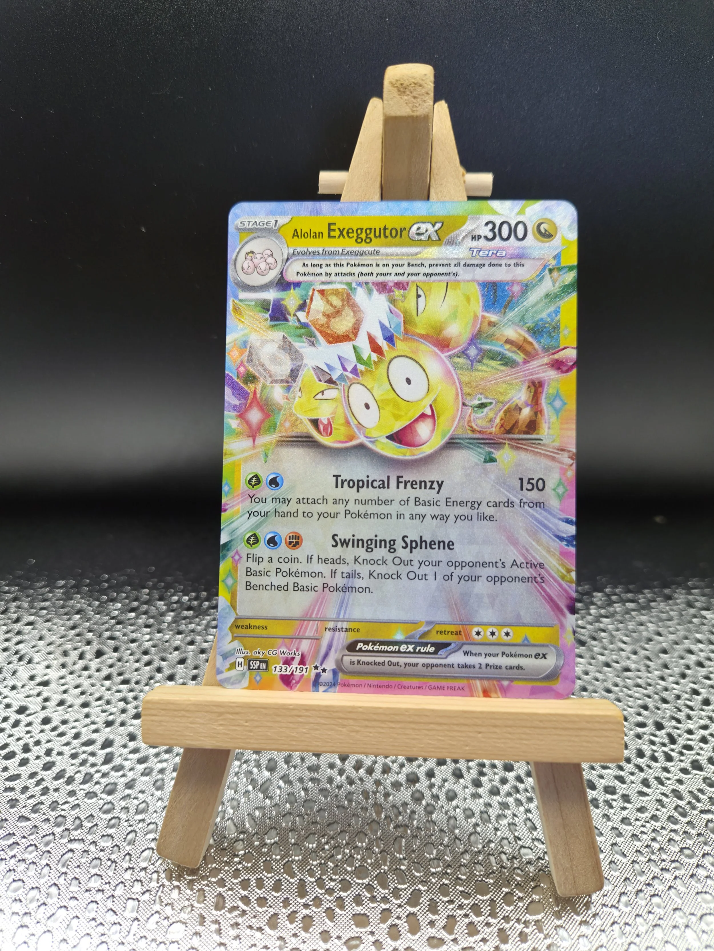 Alolan Exeggutor ex 133/191 – Surging Sparks – English