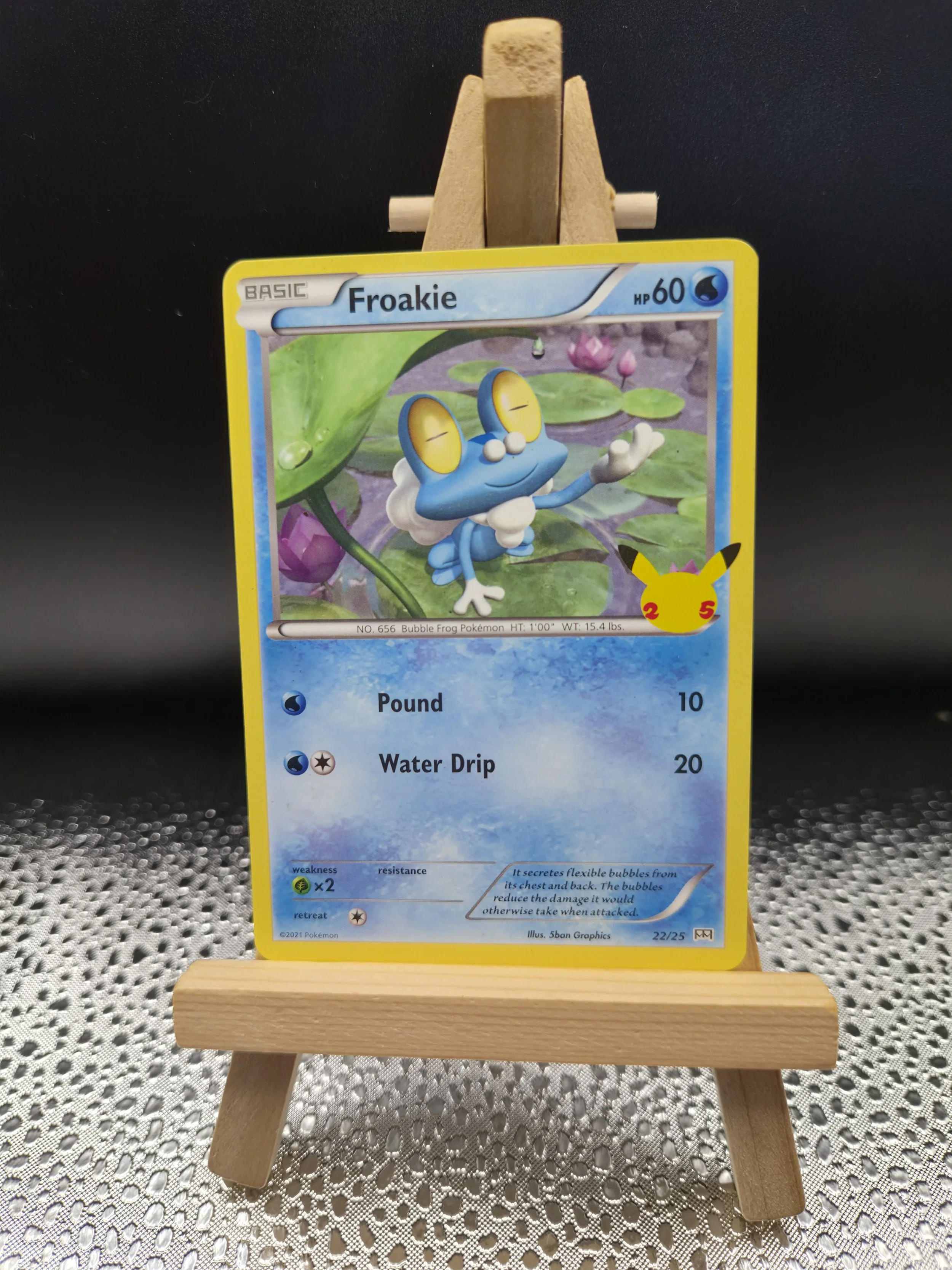 Froakie 22/25 – McDonald’s 25th Anniversary – English