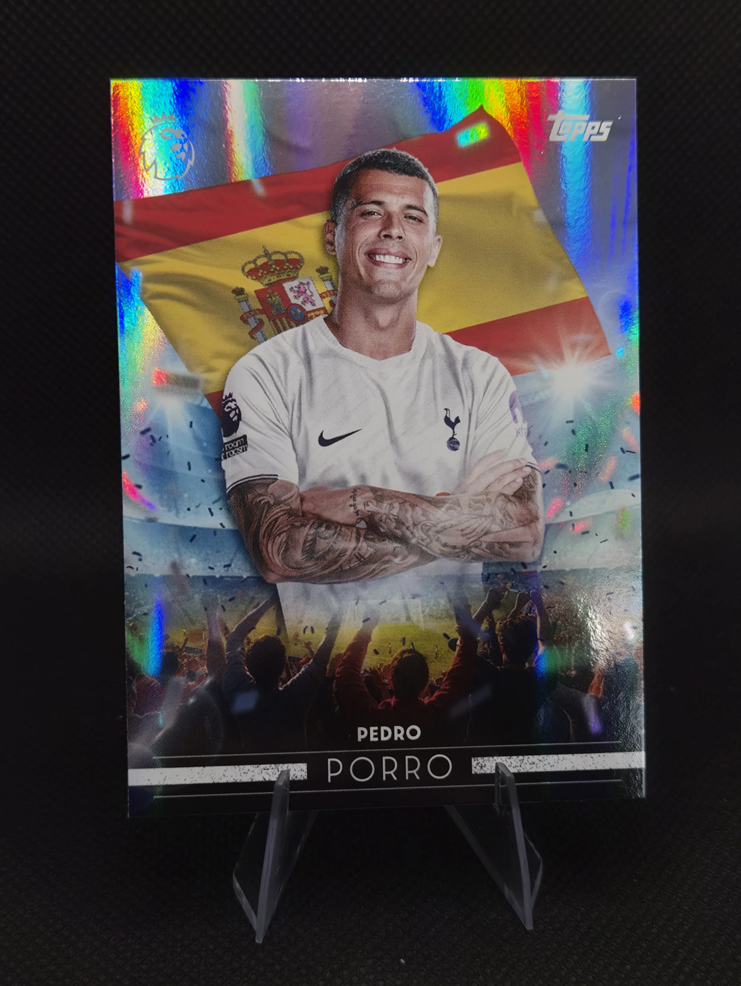 Pedro Porro Flying the Flag FF24 – 2026/27 Topps Premier League