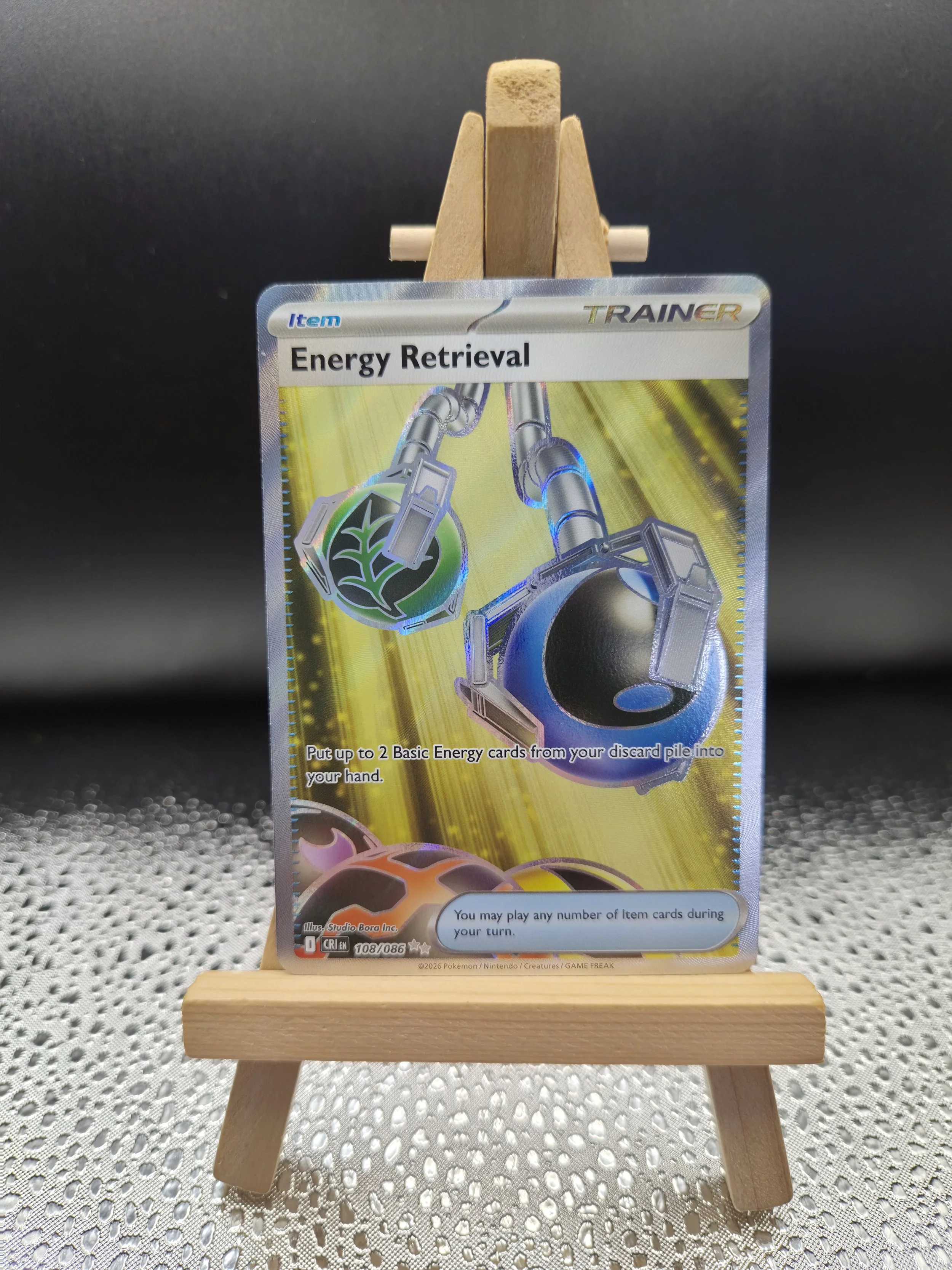 Energy Retrieval 108/086 – Chaos Rising – Ultra Rare