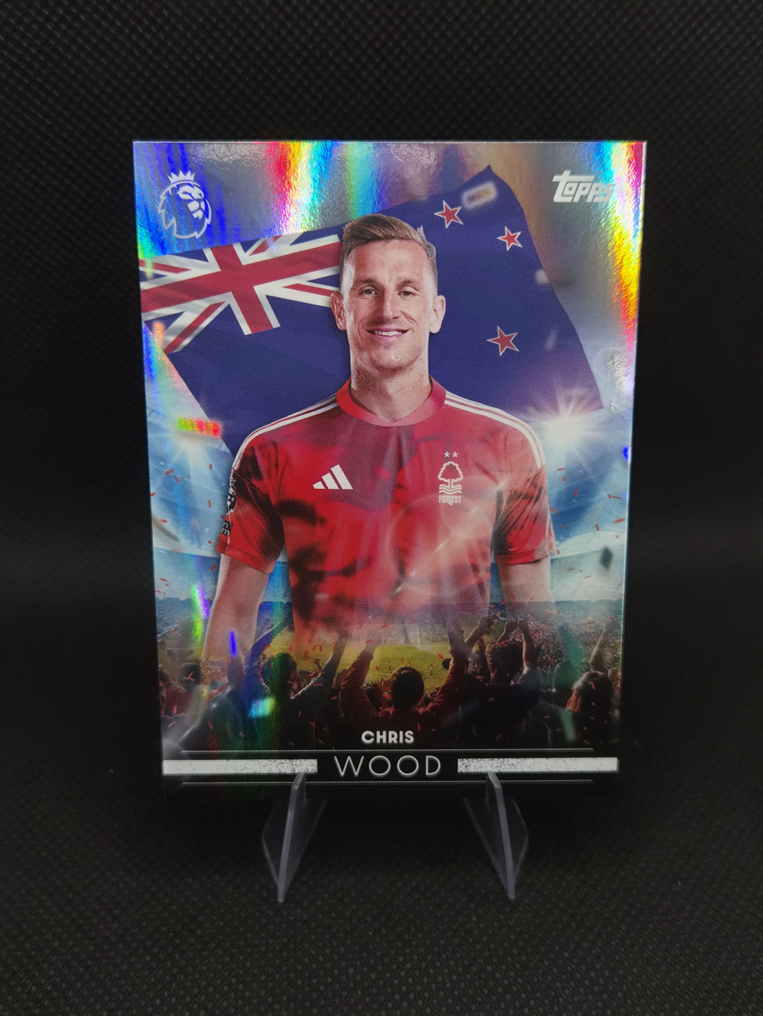 Chris Wood Flying the Flag FF22 – 2026/27 Topps Premier League