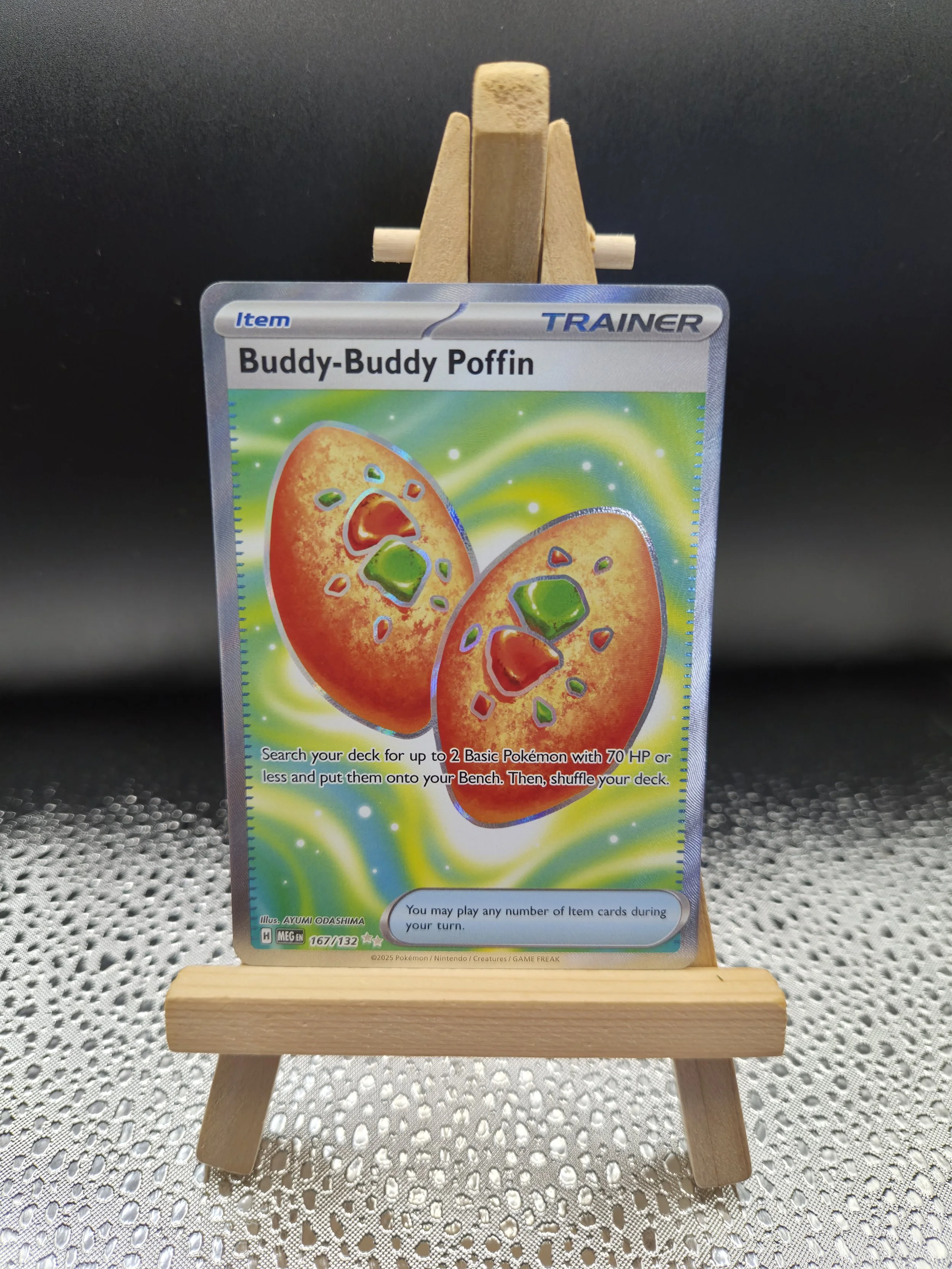 Buddy-Buddy Poffin 167/132 – Mega Evolution – Ultra Rare