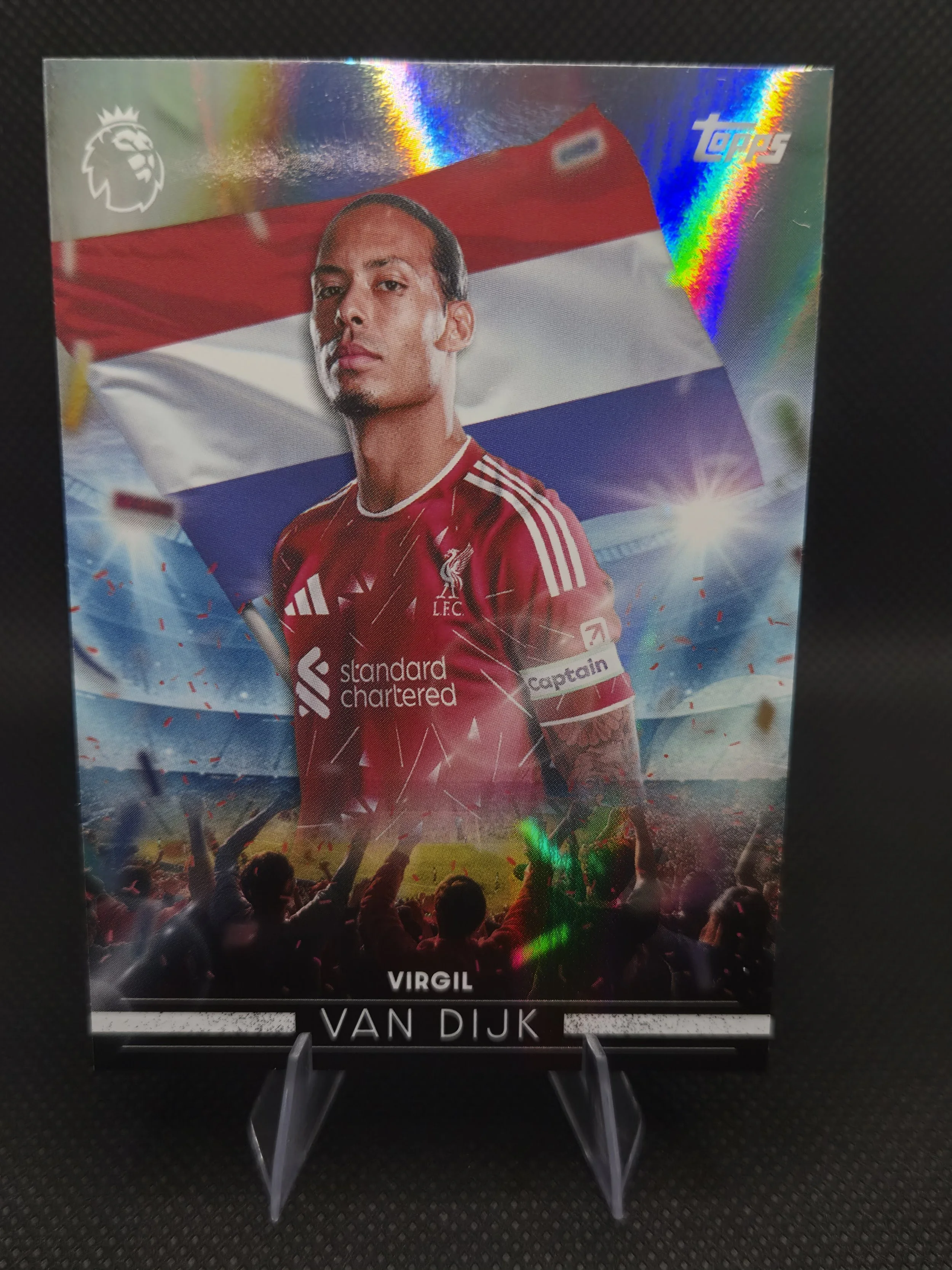 Virgil van Dijk Flying the Flag FF16 – 2026/27 Topps Premier League