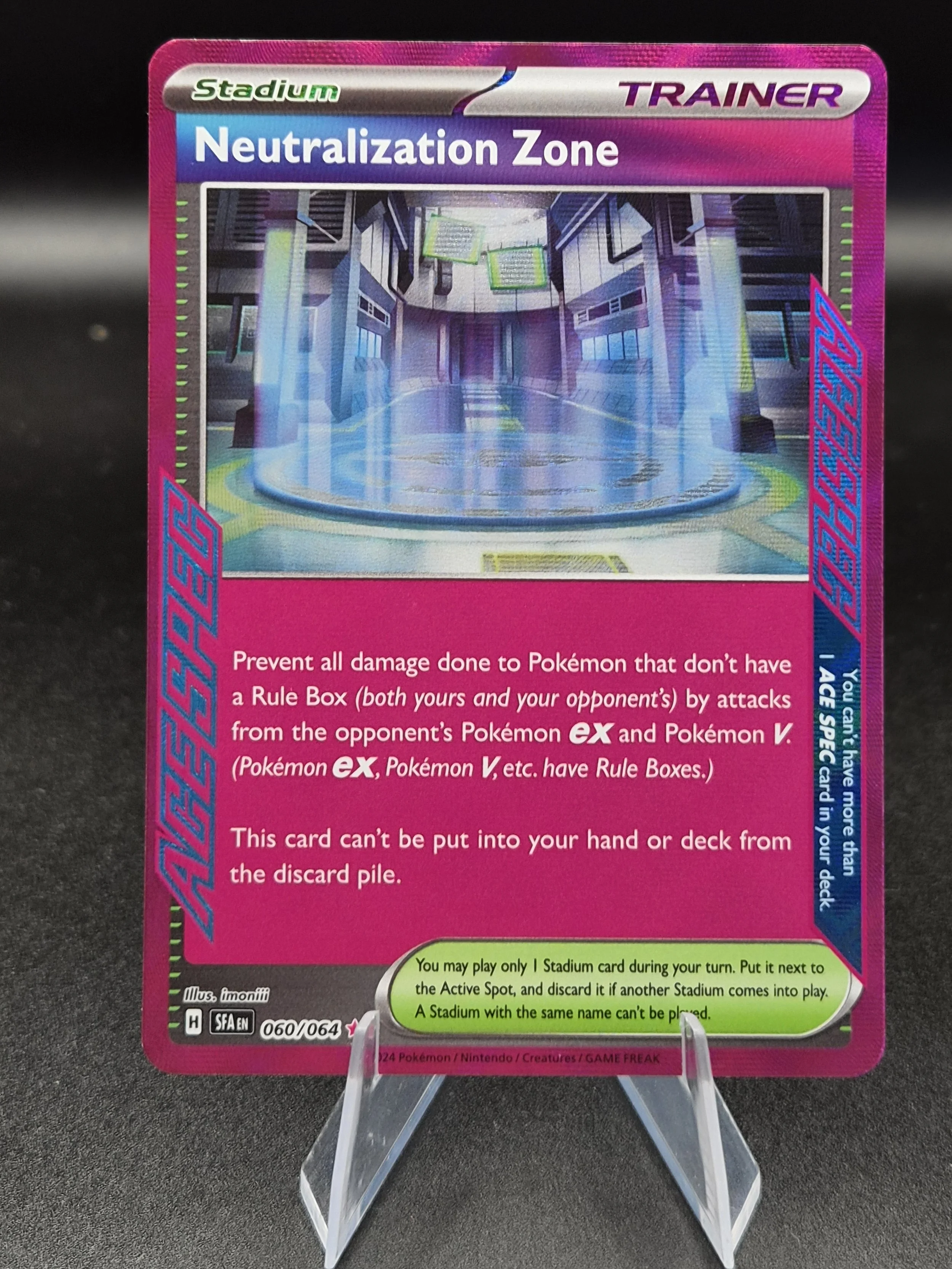 Neutralization Zone 060/064 Shrouded Fable English Holo Pokémon Card