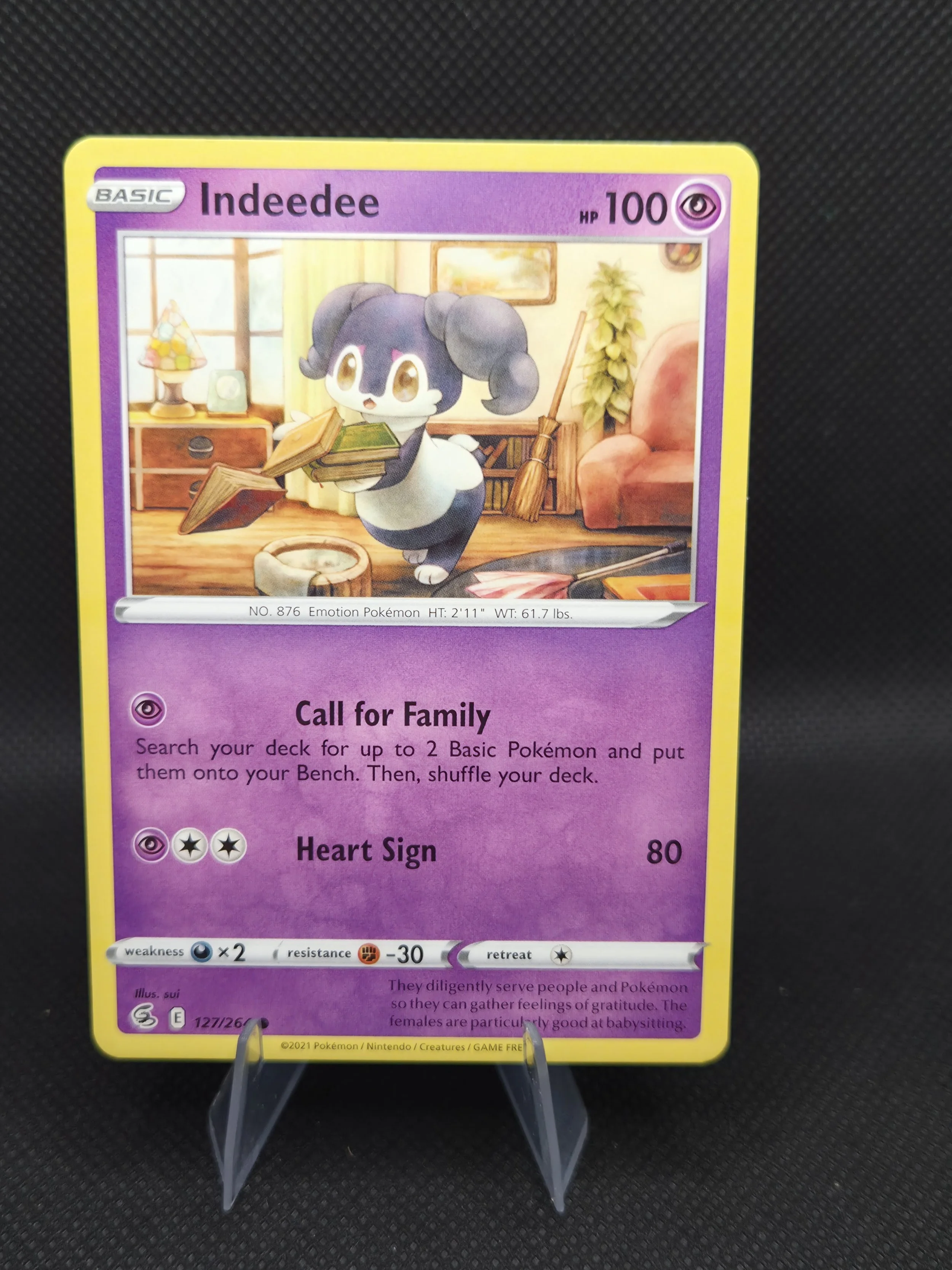 Indeedee 127/264 – Fusion Strike