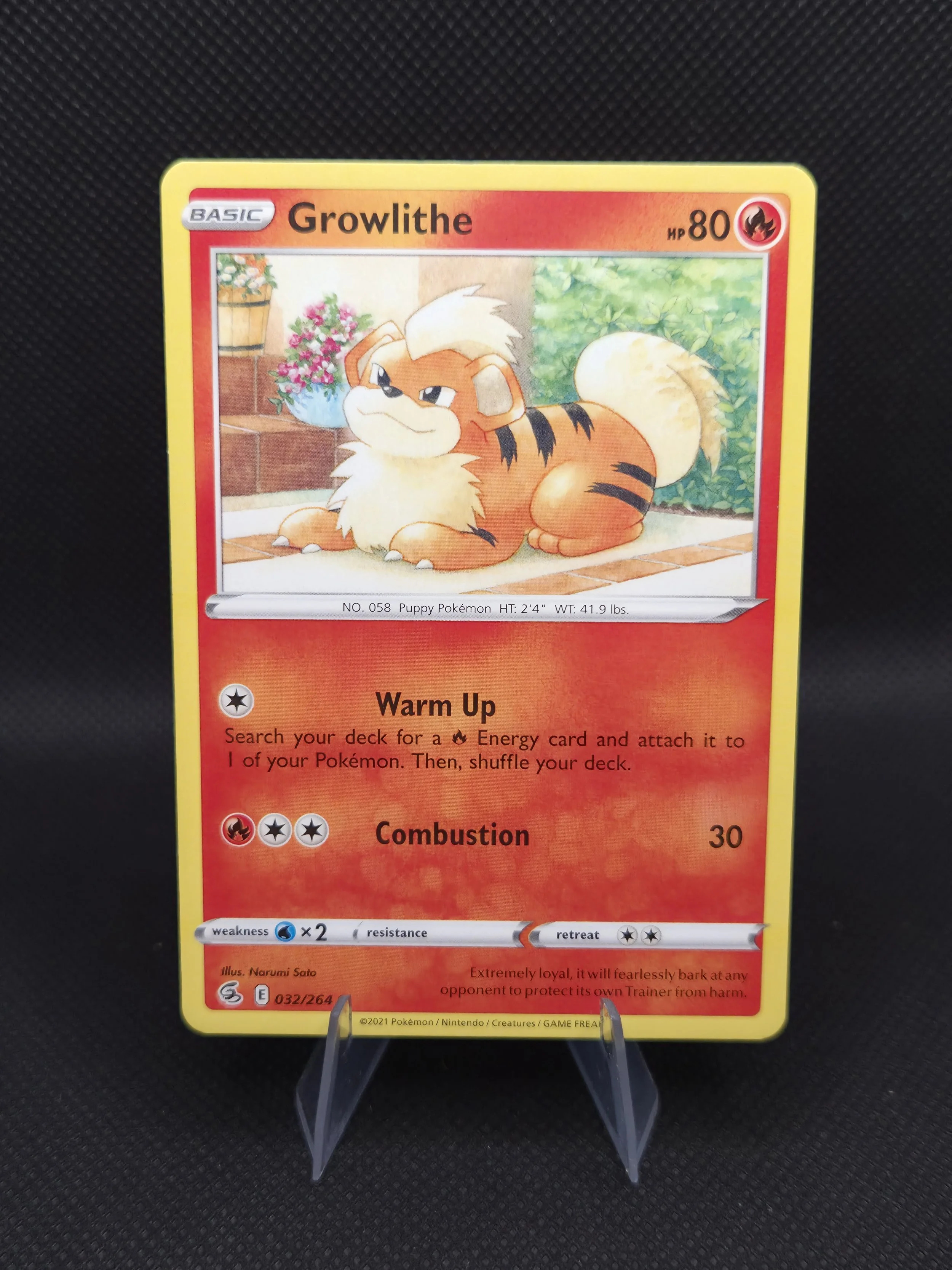 Growlithe 032/264 – Fusion Strike