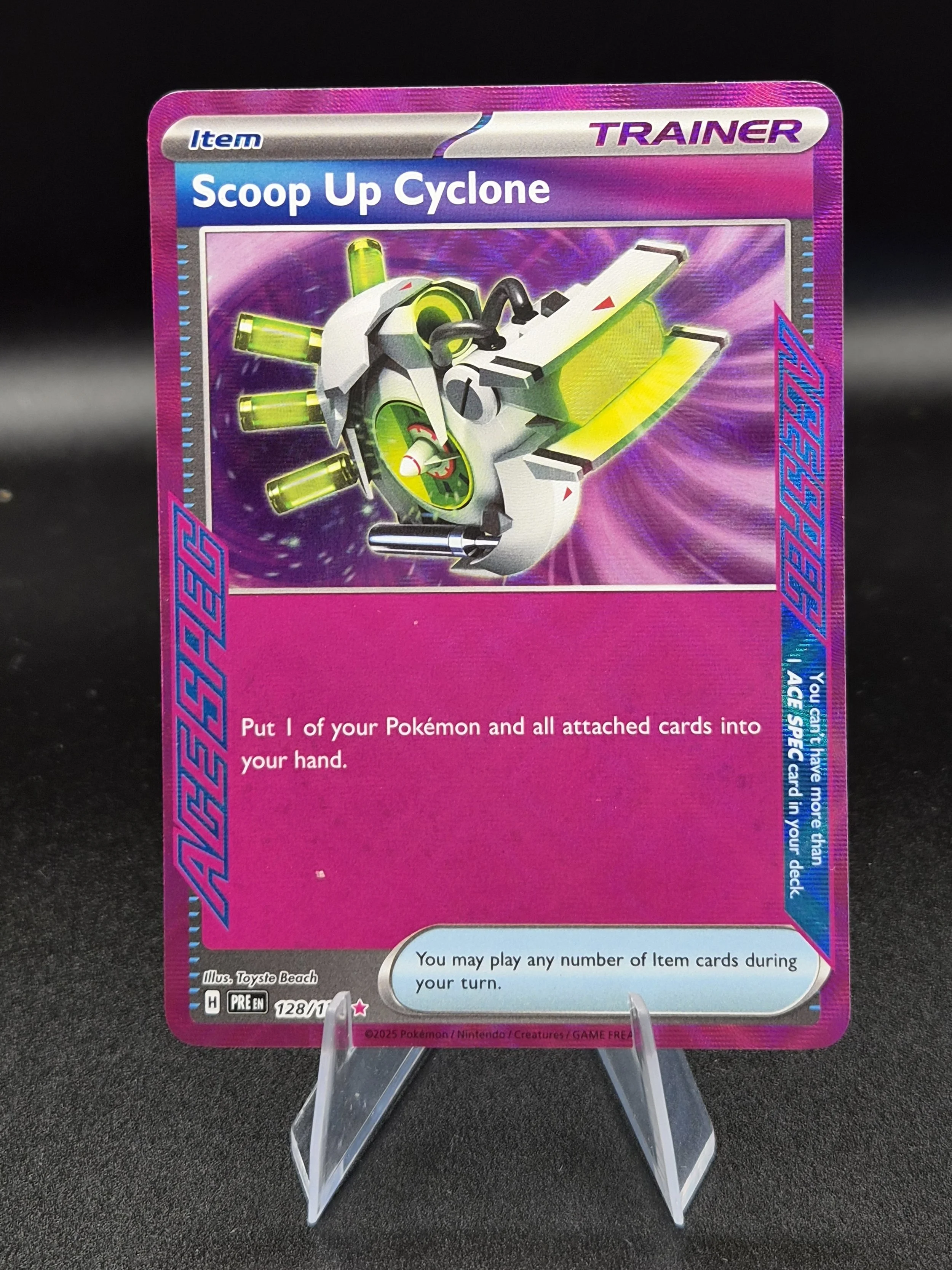 Scoop Up Cyclone 162/167 Twilight Masquerade English Holo Pokémon Card