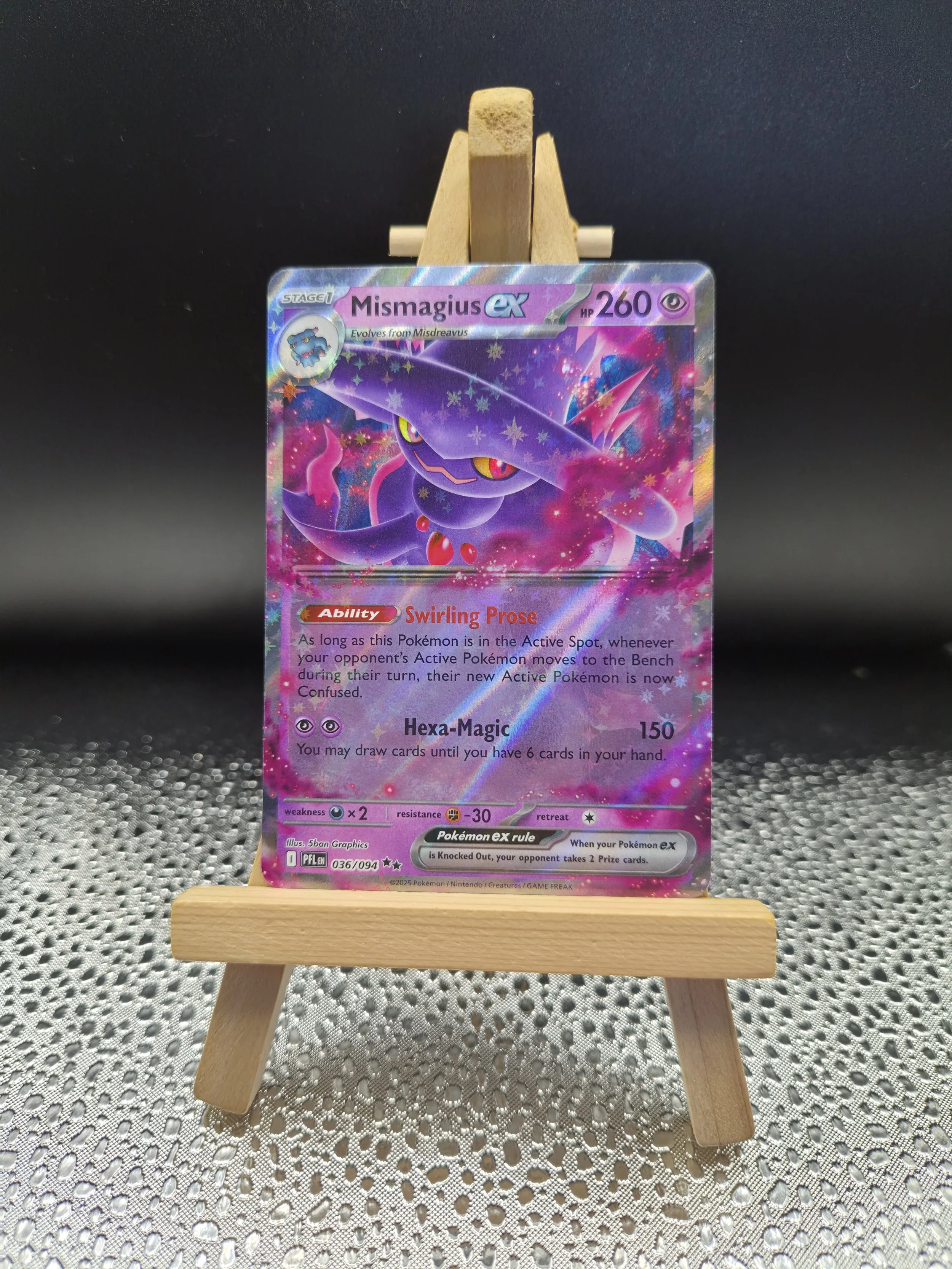 Mismagius ex 036/094 – Phantasmal Flames – Double Rare