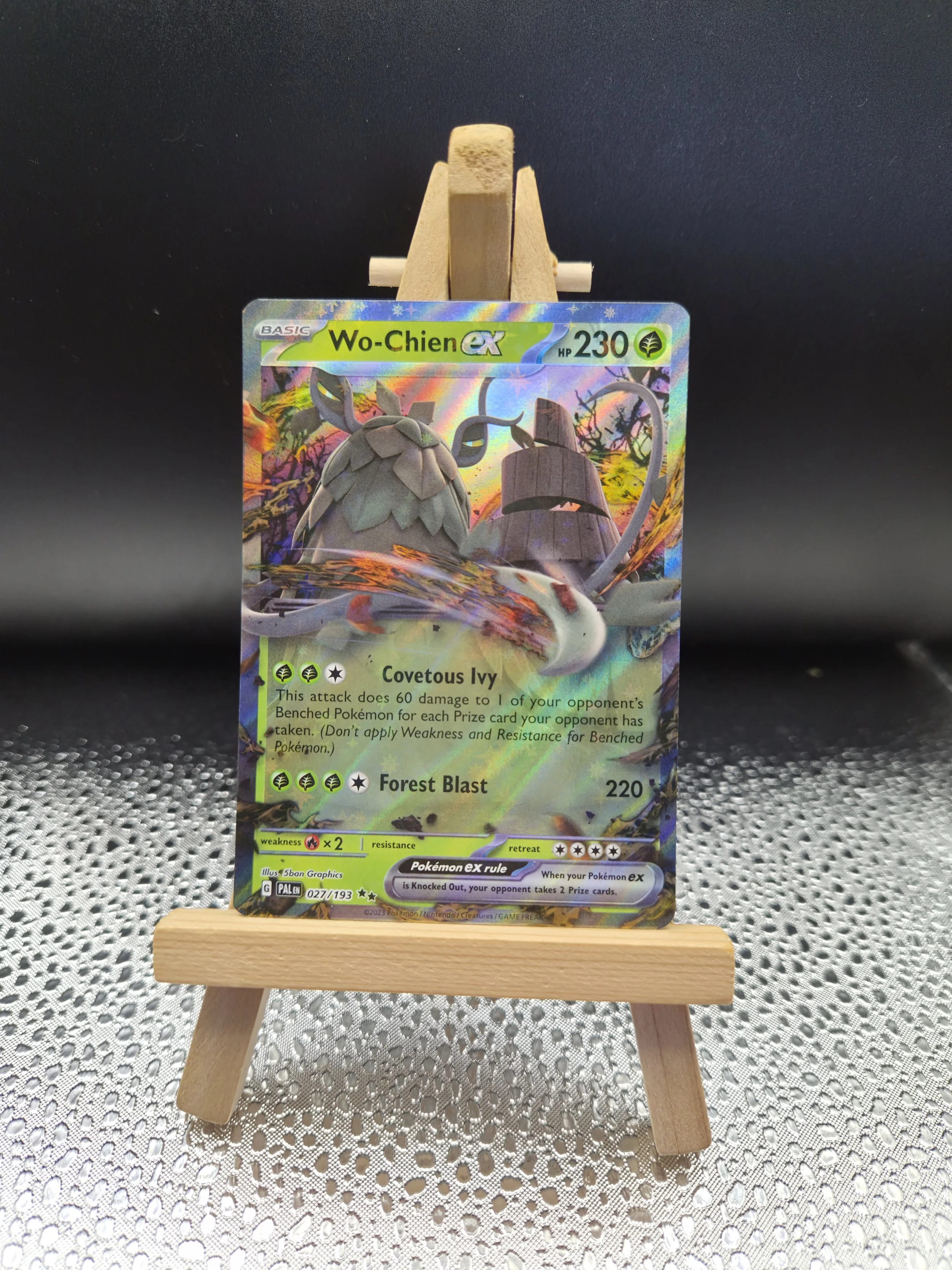 Wo-Chien ex 027/193 – Paldea Evolved – English