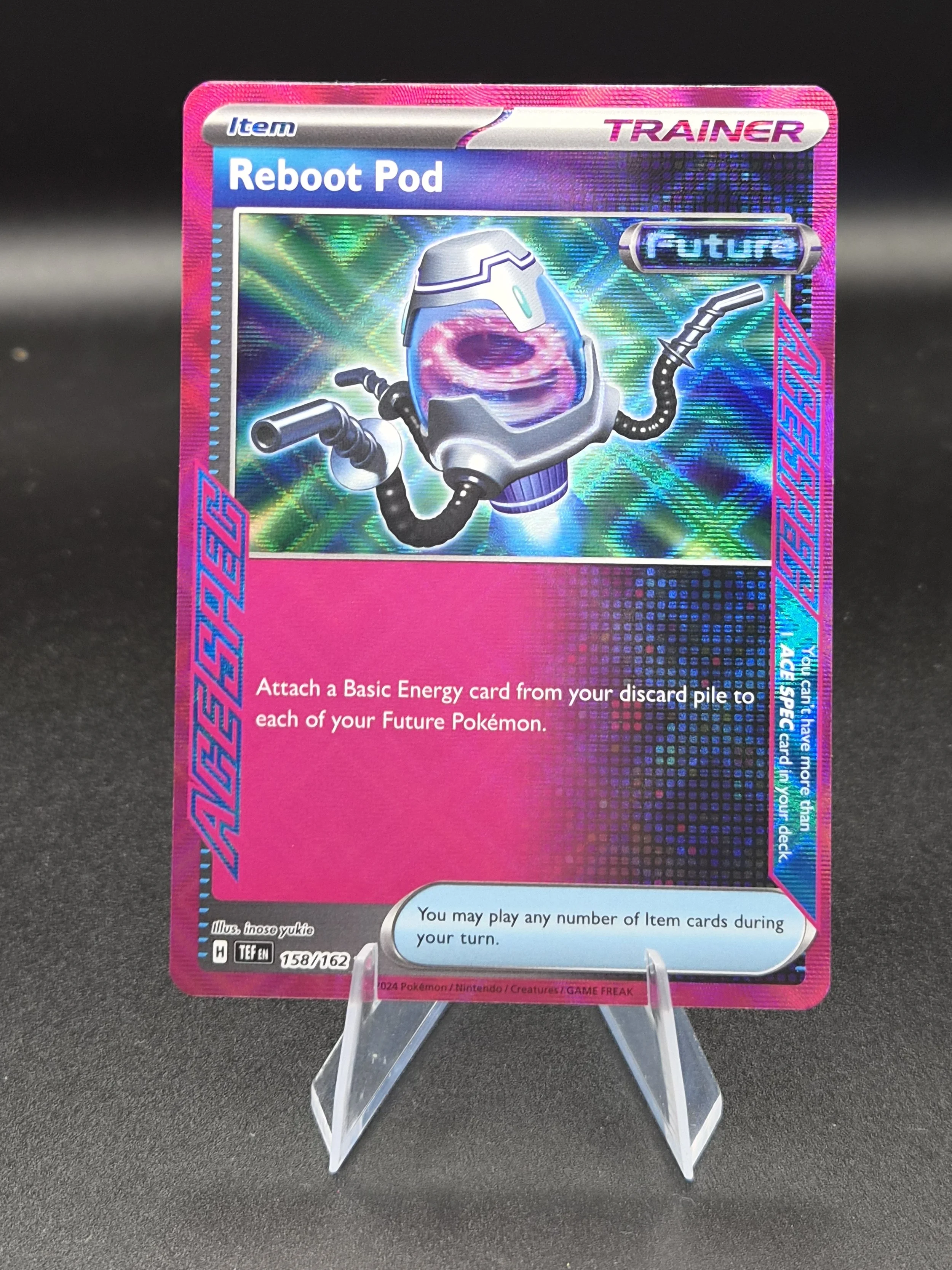 Reboot Pod 158/162 Temporal Forces English Holo Pokémon Card