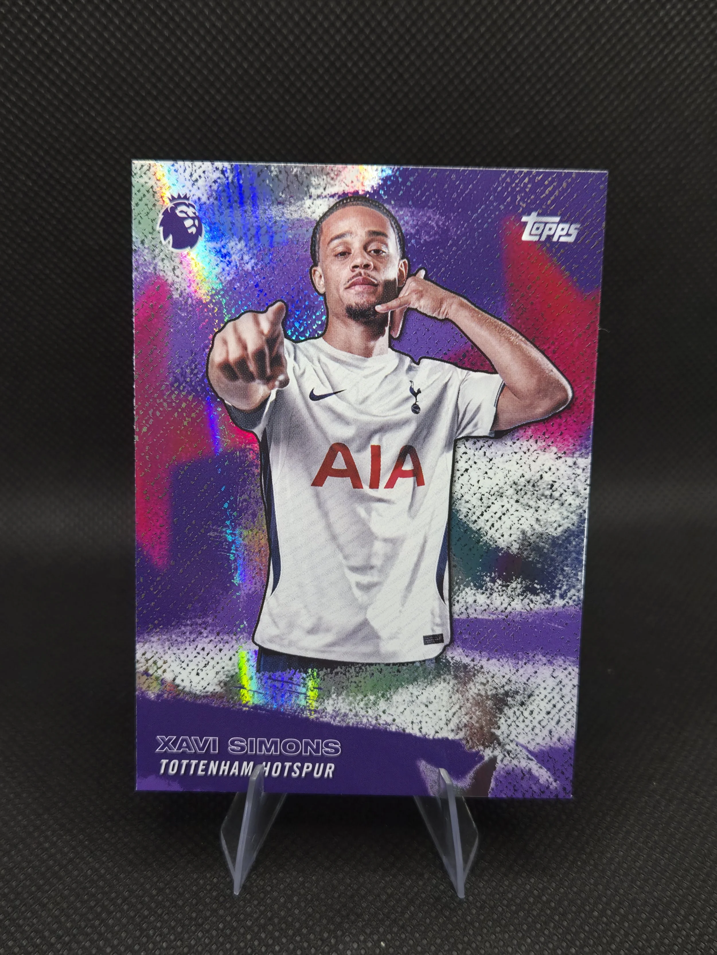 Xavi Simons PL Parallel – 2026/27 Topps Premier League