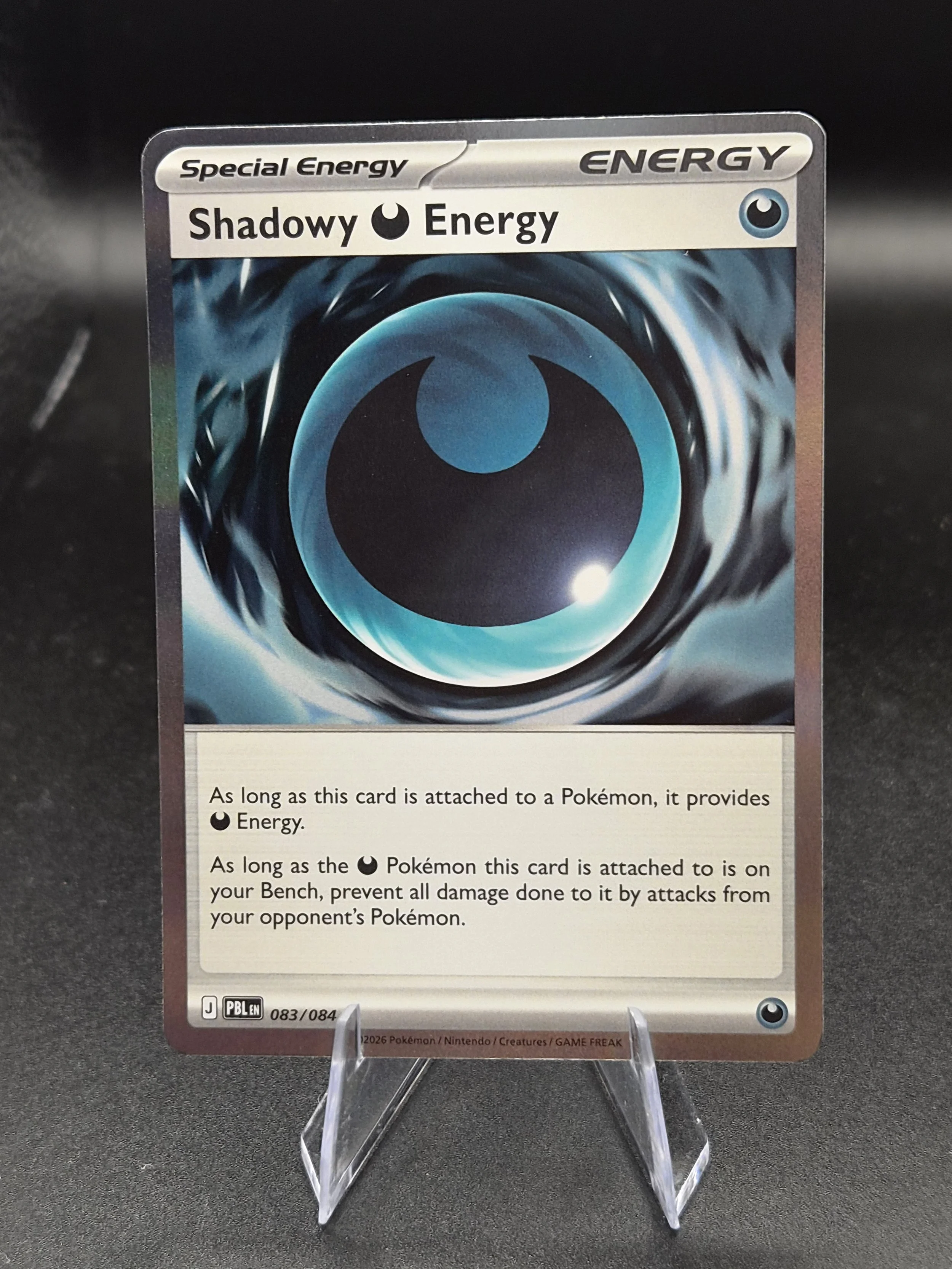 Shadowy Darkness Energy 083/084 Pitch Black Rare Holo Pokémon Card