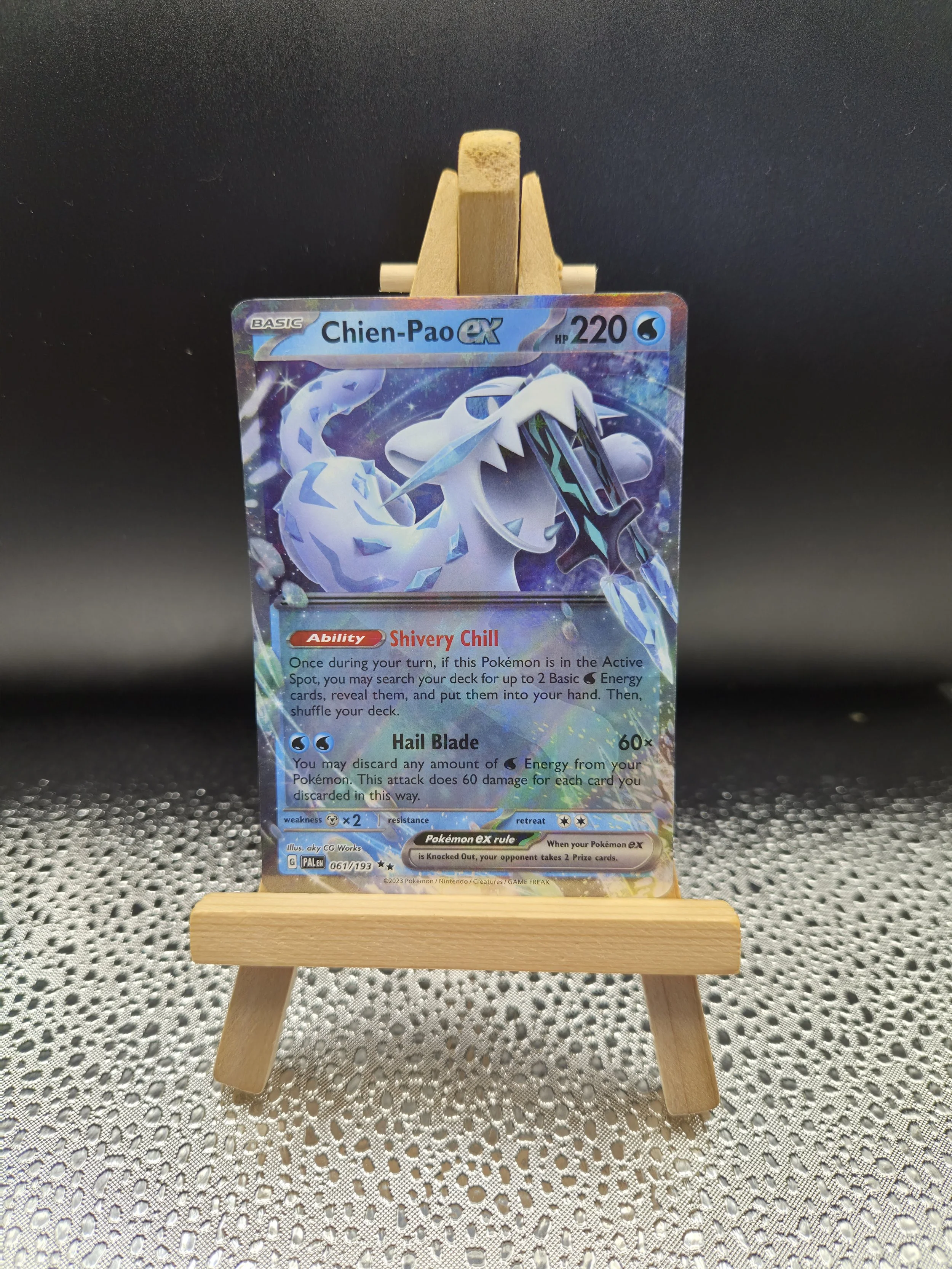 Chien-Pao ex 061/193 – Paldea Evolved – English