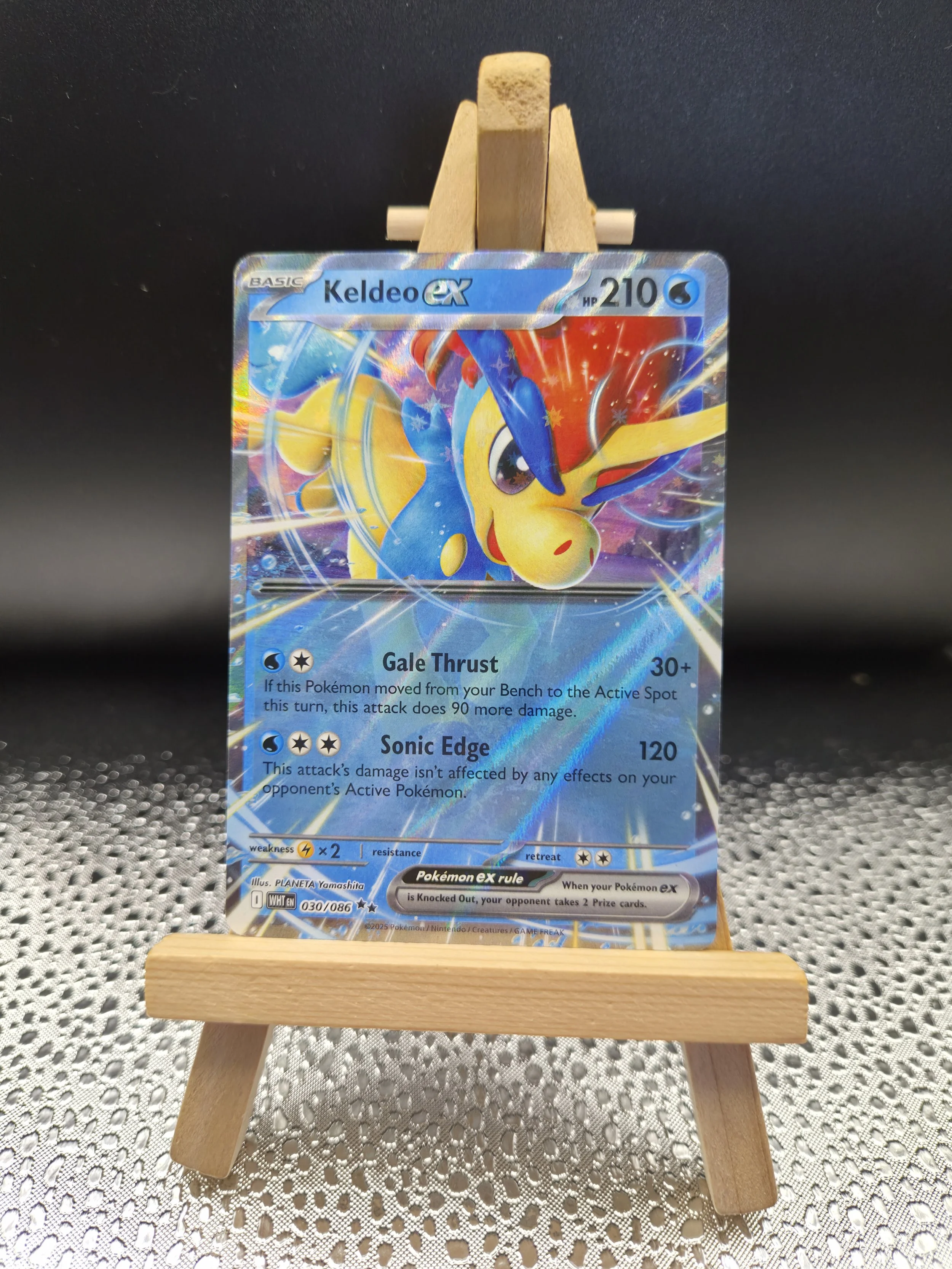 Keldeo ex 030/086 – White Flare – English