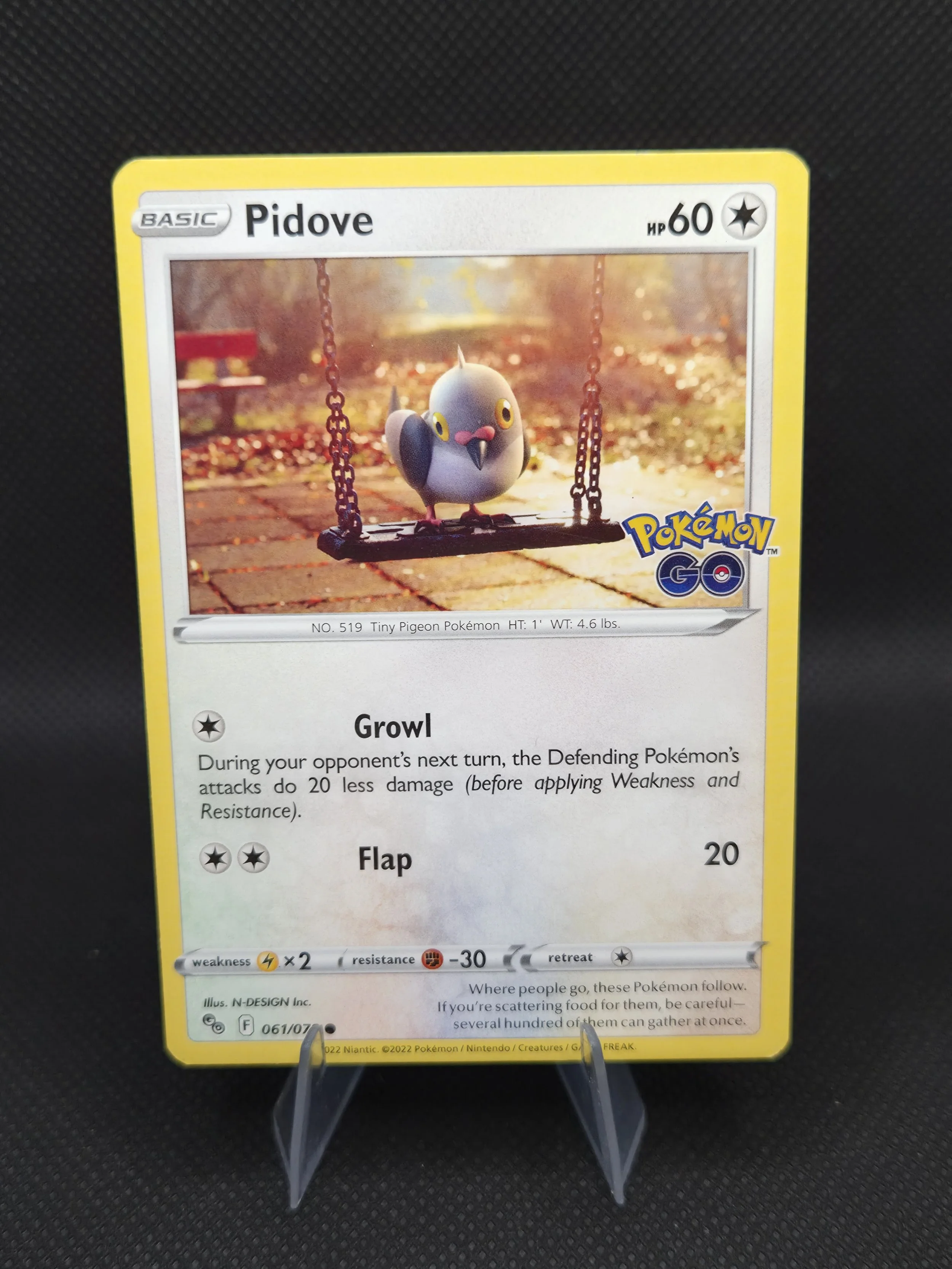 Pidove 061/078 – Pokémon GO