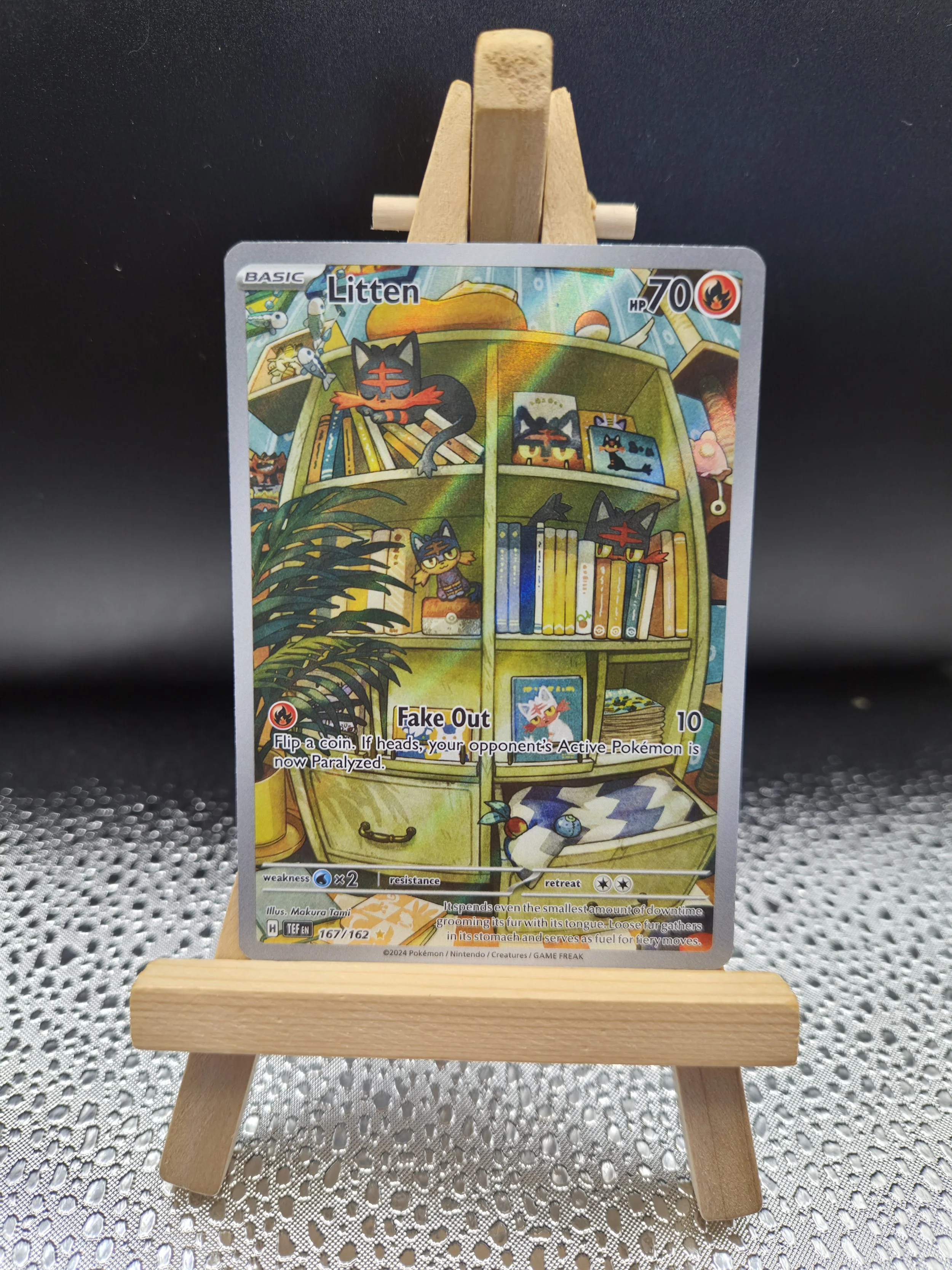 Litten 167/162 – Temporal Forces Illustration Rare – English