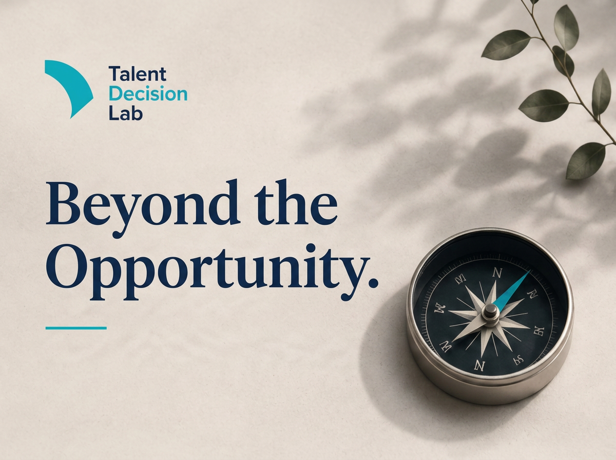 Beyond the Opportunity