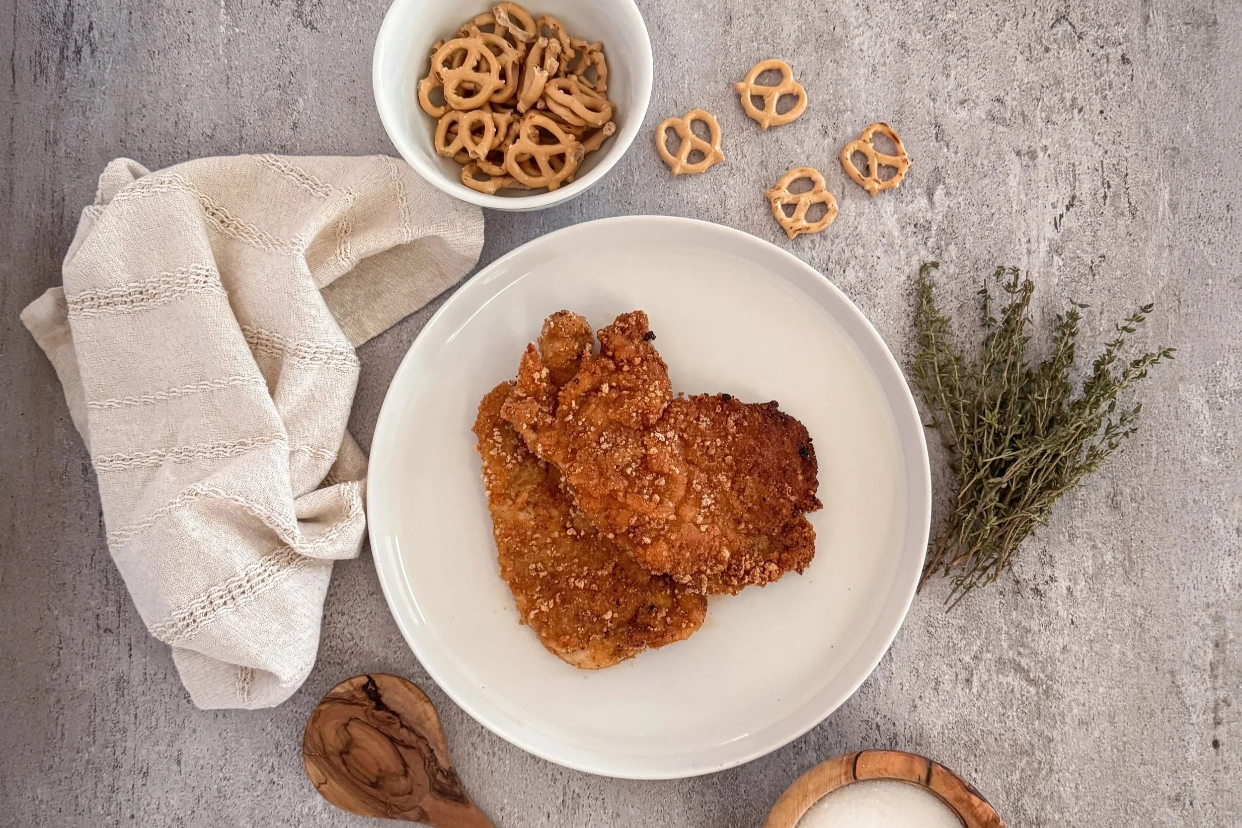 Pretzel Chicken Cutlets