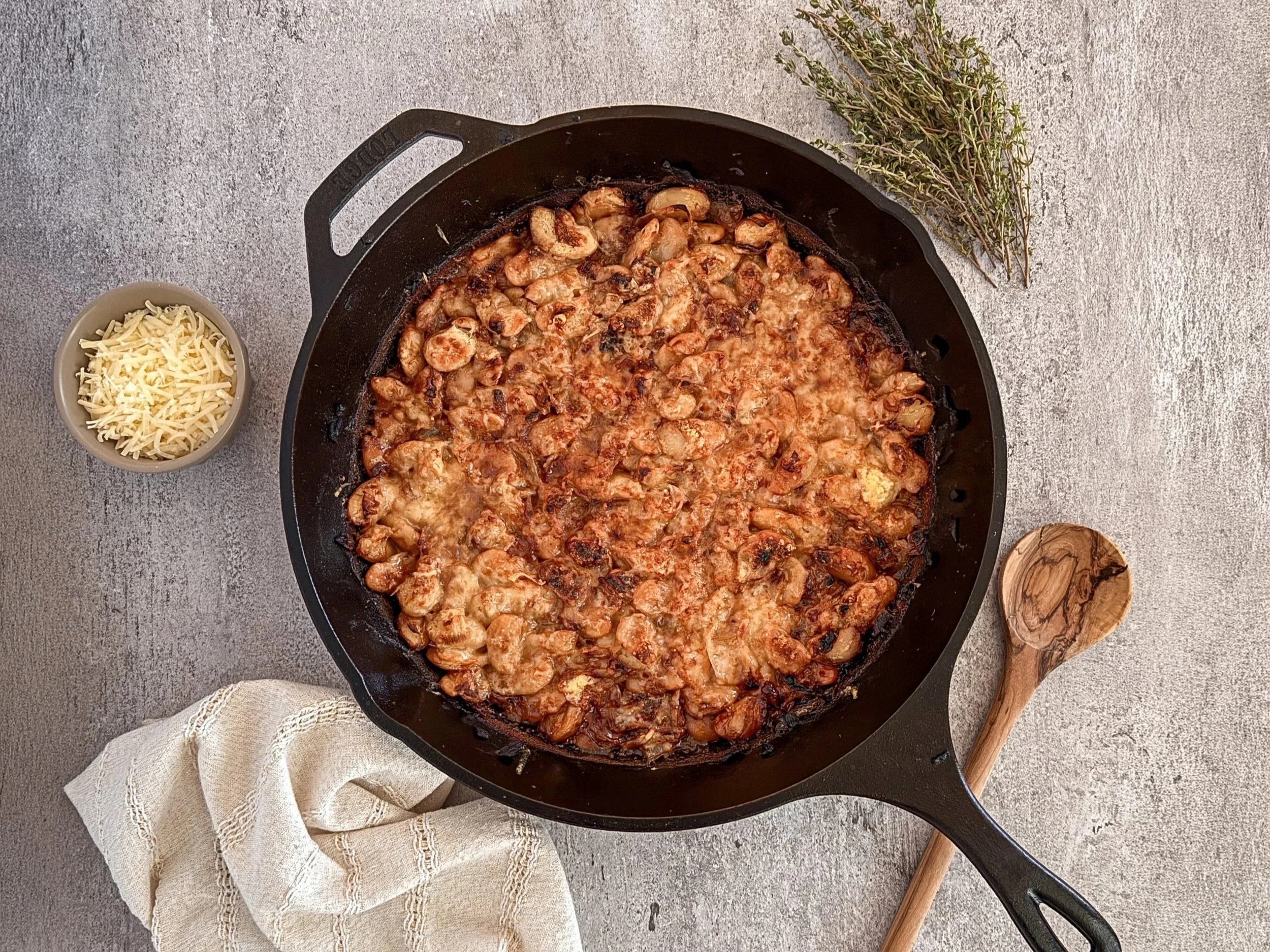 French Onion Butter Beans