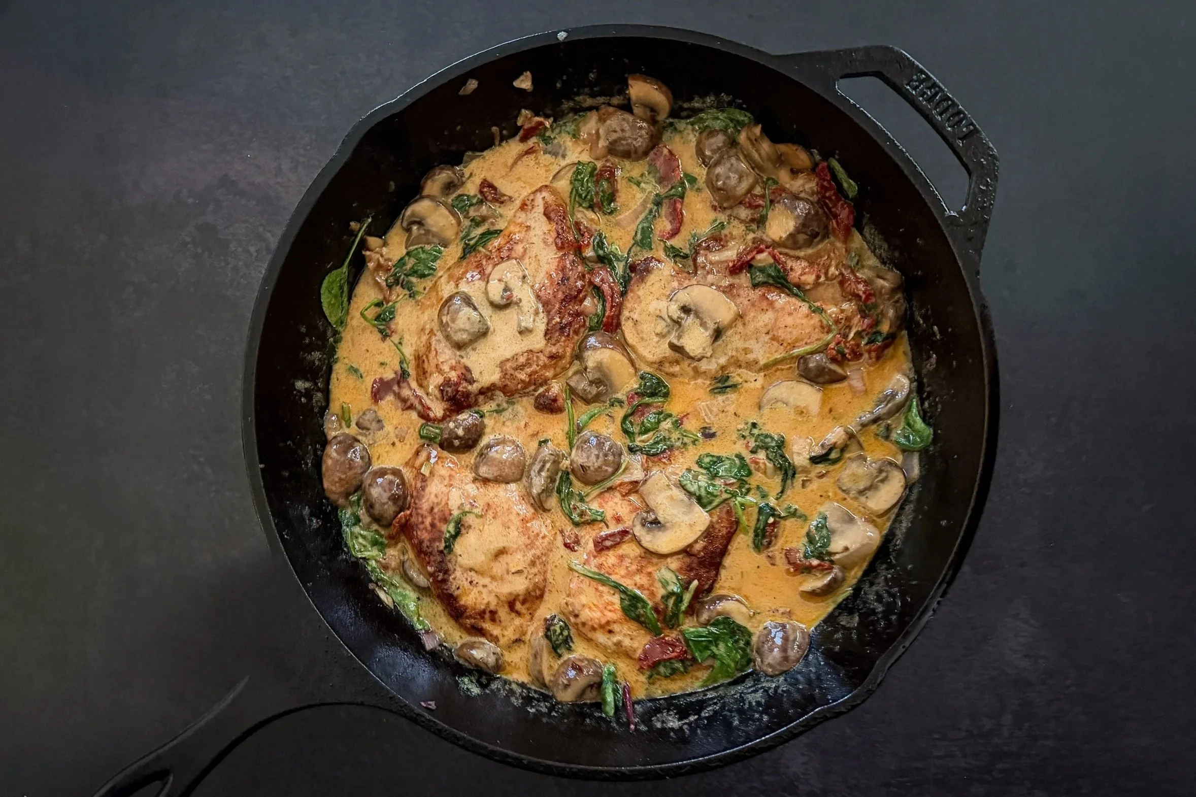 Creamy Mushroom Tuscan Chicken