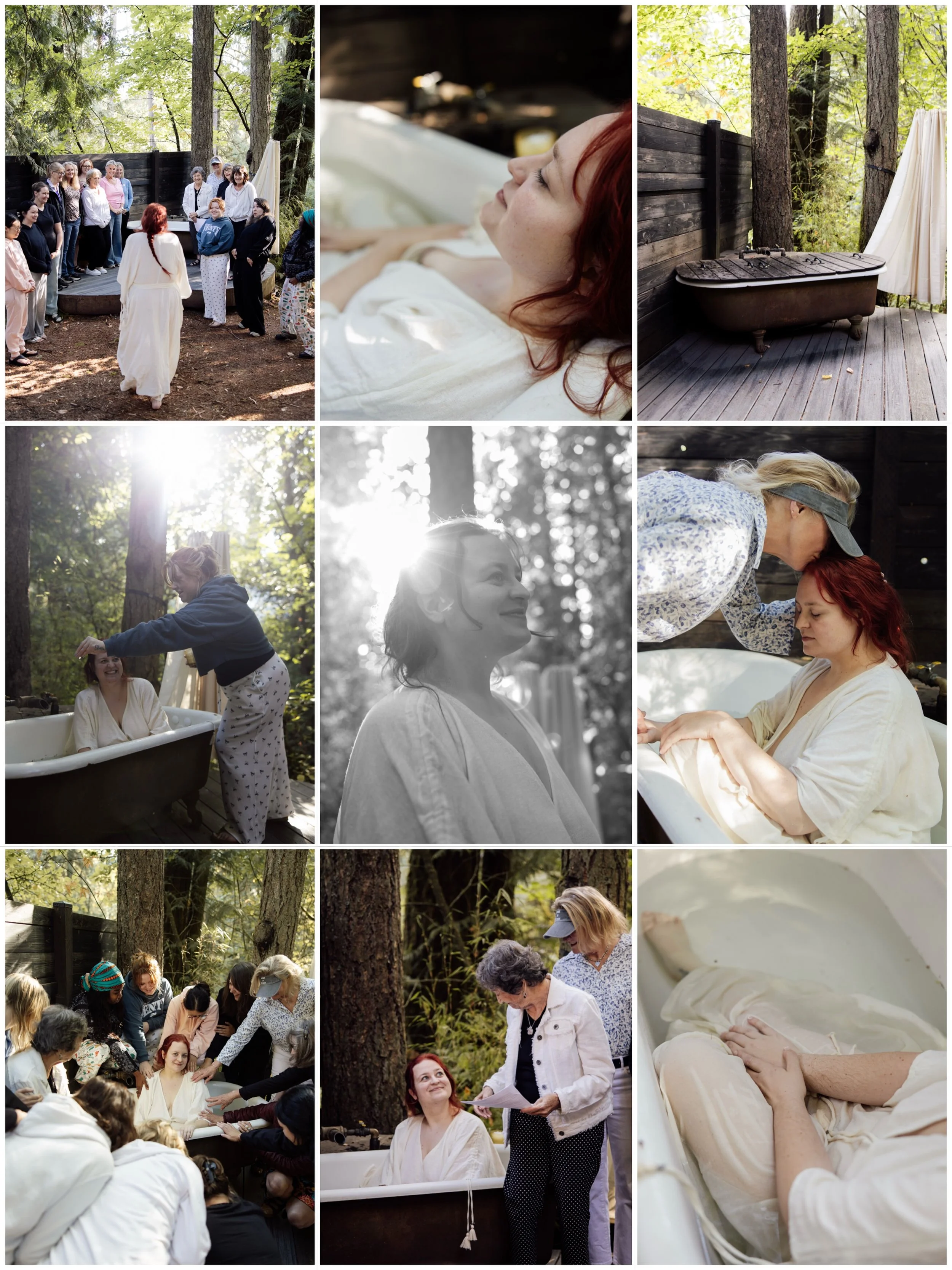 Some moments feel less like a photo and more like a glimpse into another world. 🖤

Ariel&rsquo;s Viking bath ceremony was full of ritual, connection, and so much intention; from the details surrounding her to the people gathered to celebrate her.

A