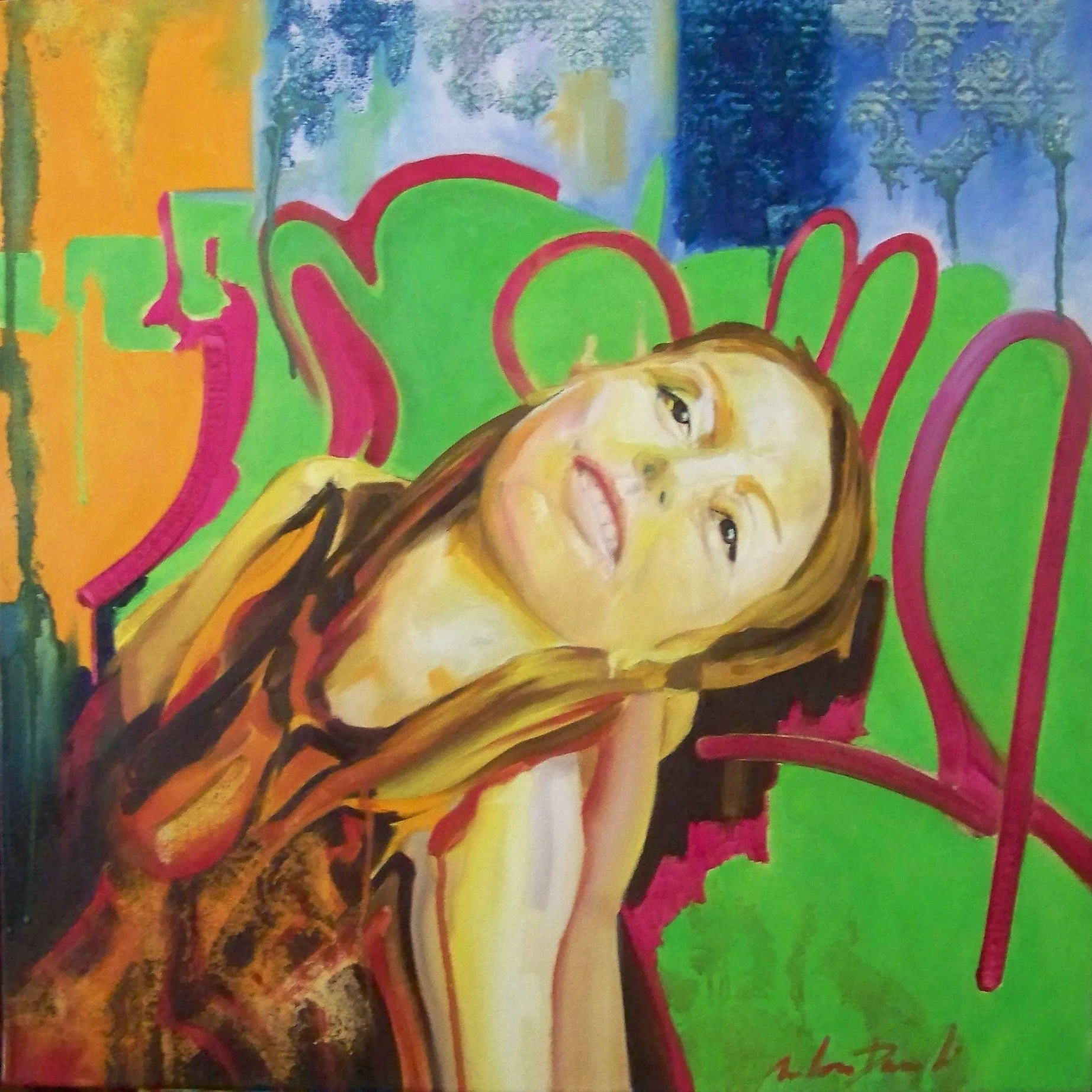 Quadro ritratto personalizzato a Salò - Fine art commissions and custom portraits Lake Garda