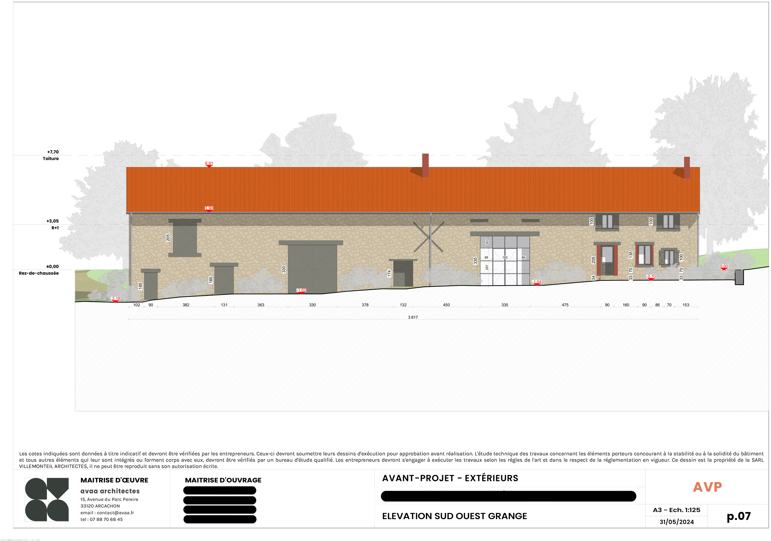 Longère le Martel | Élévation
