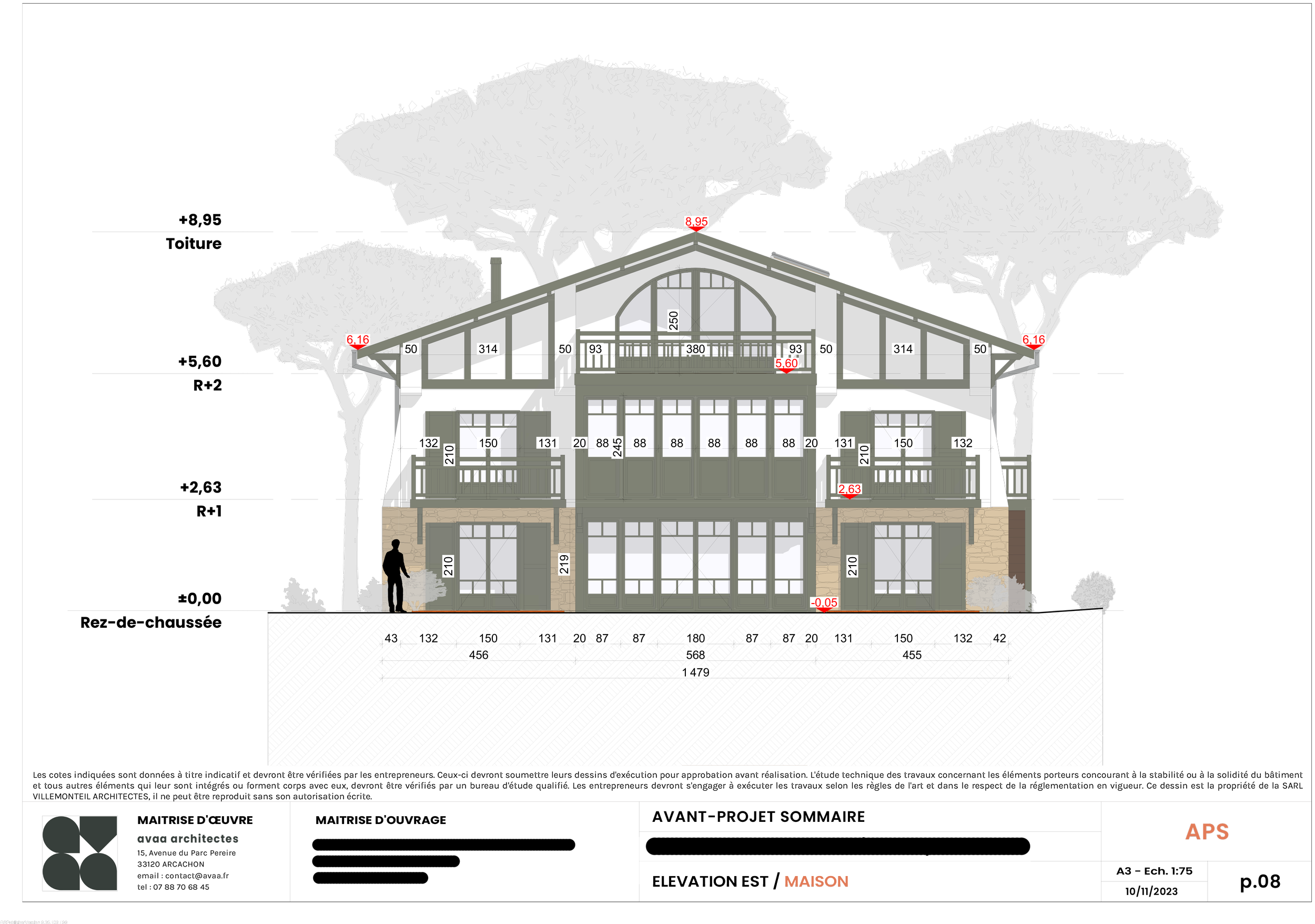 Villa Arroa | Élévation