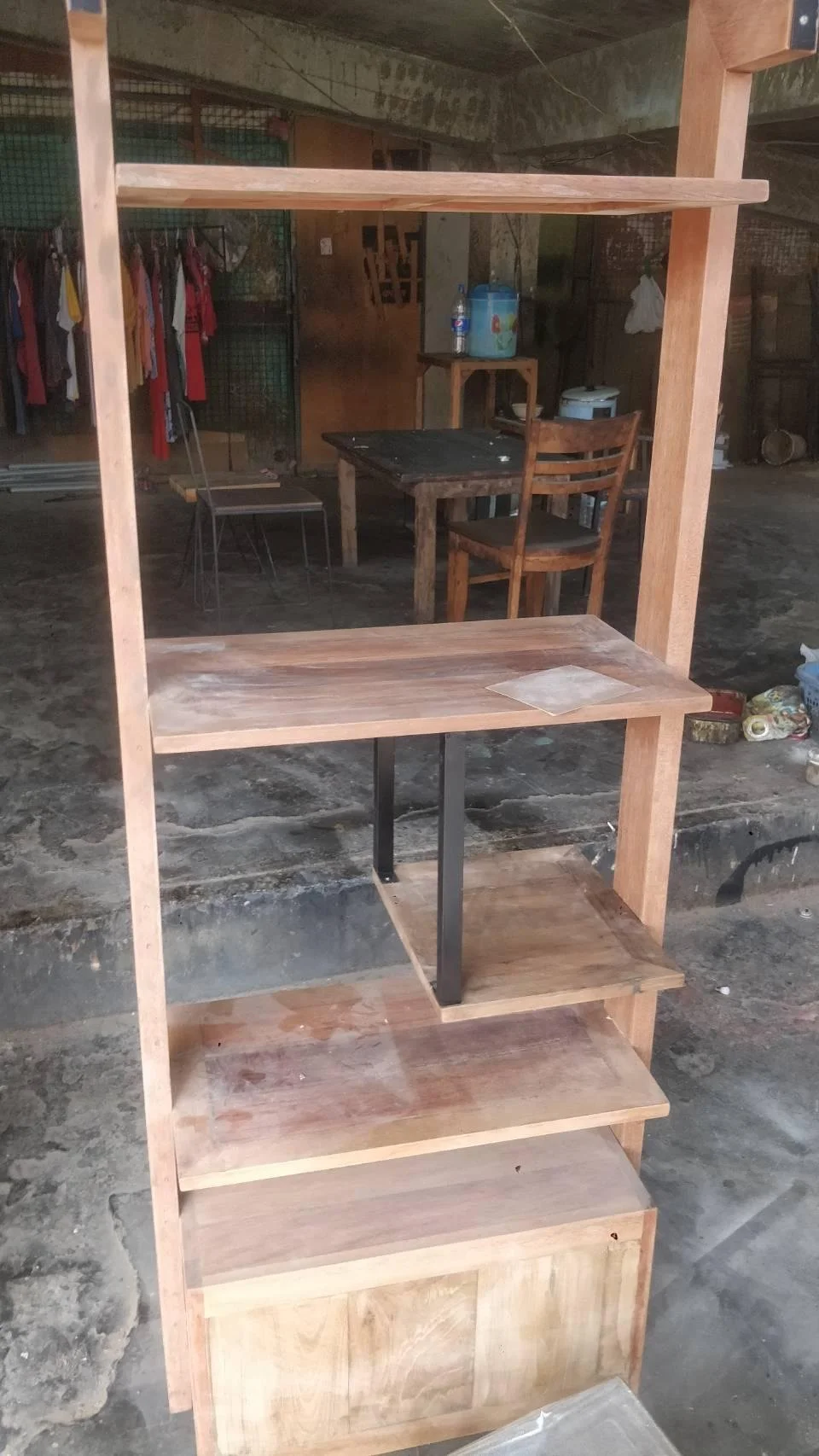 Meuble lors de sa réalisation