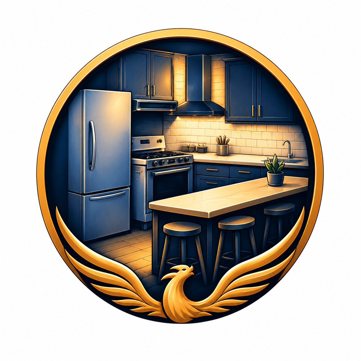 fully equipped kitchens 