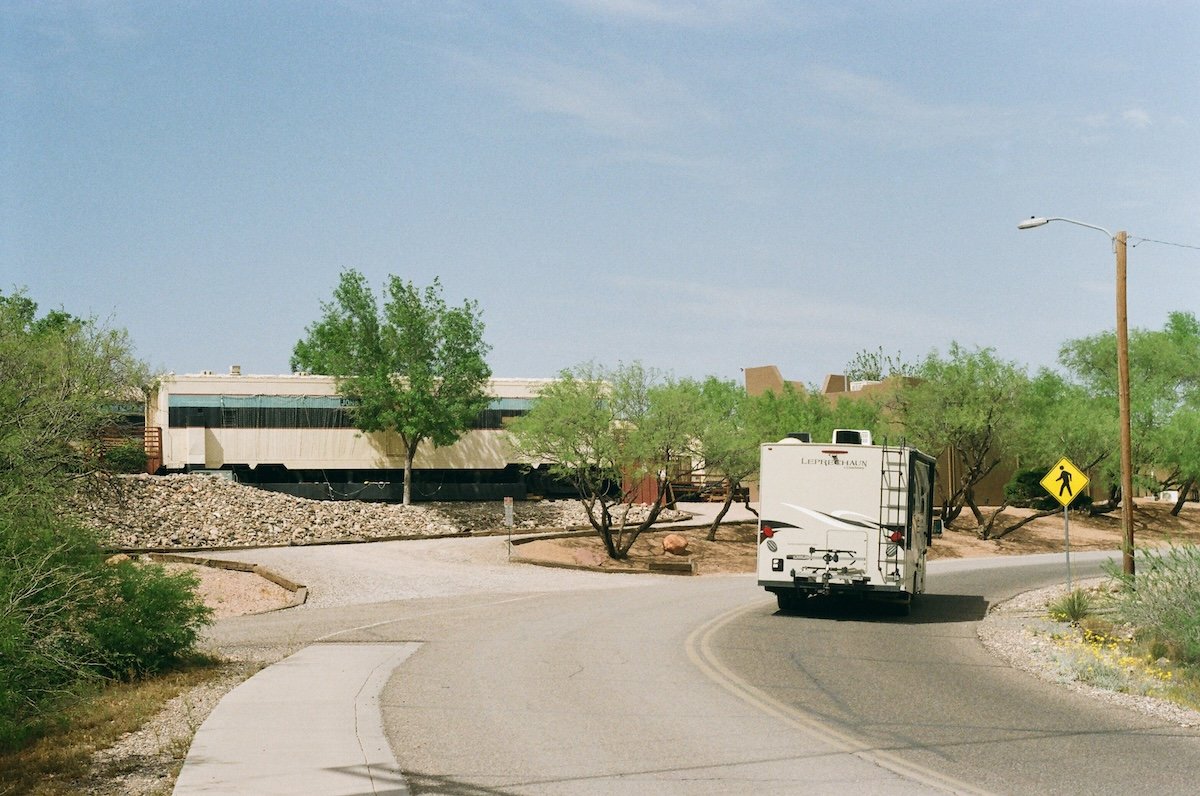 Trailer driving away by jctakiff photographer