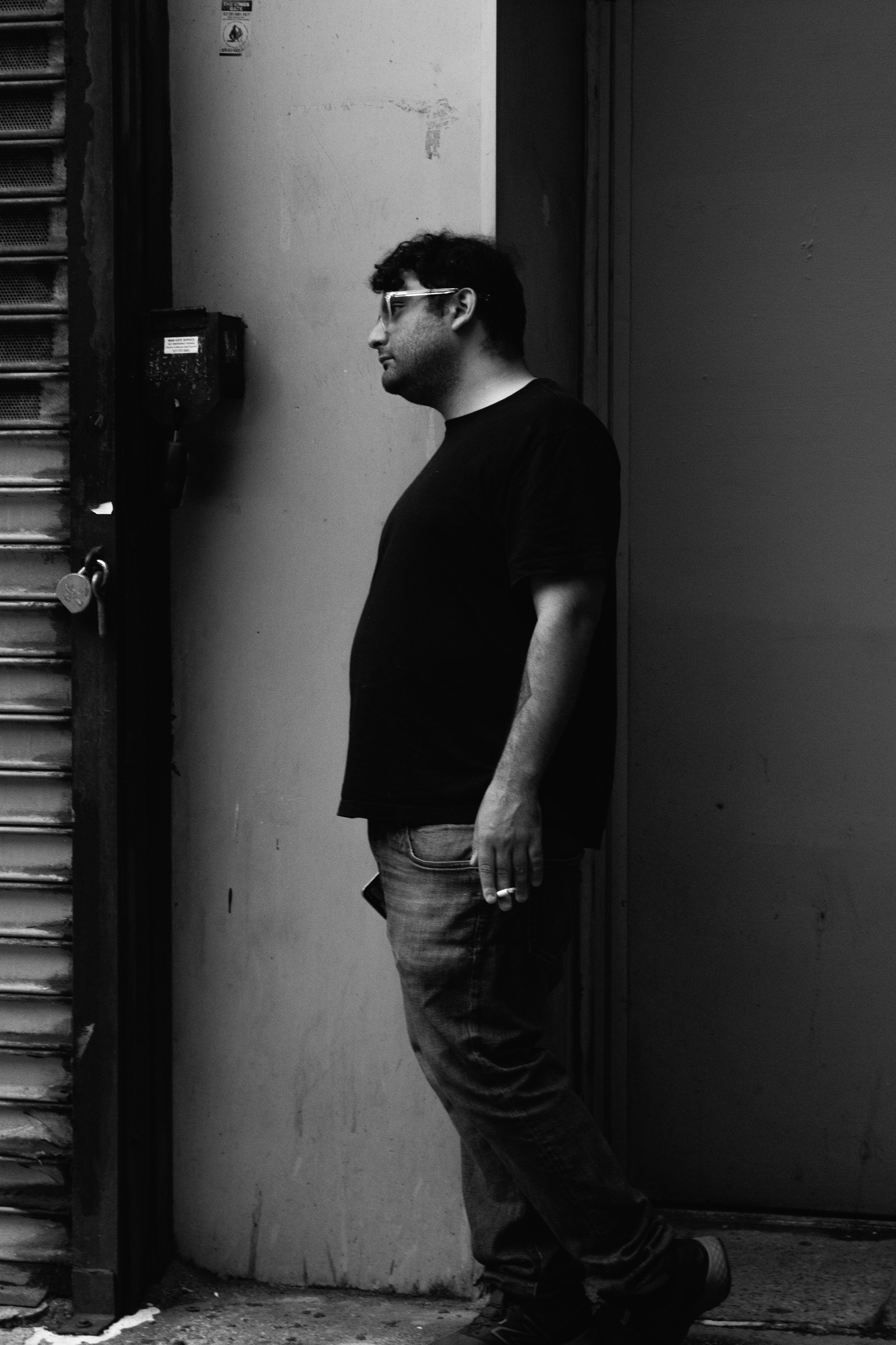photo of man with cigarette by jctakiff photographer
