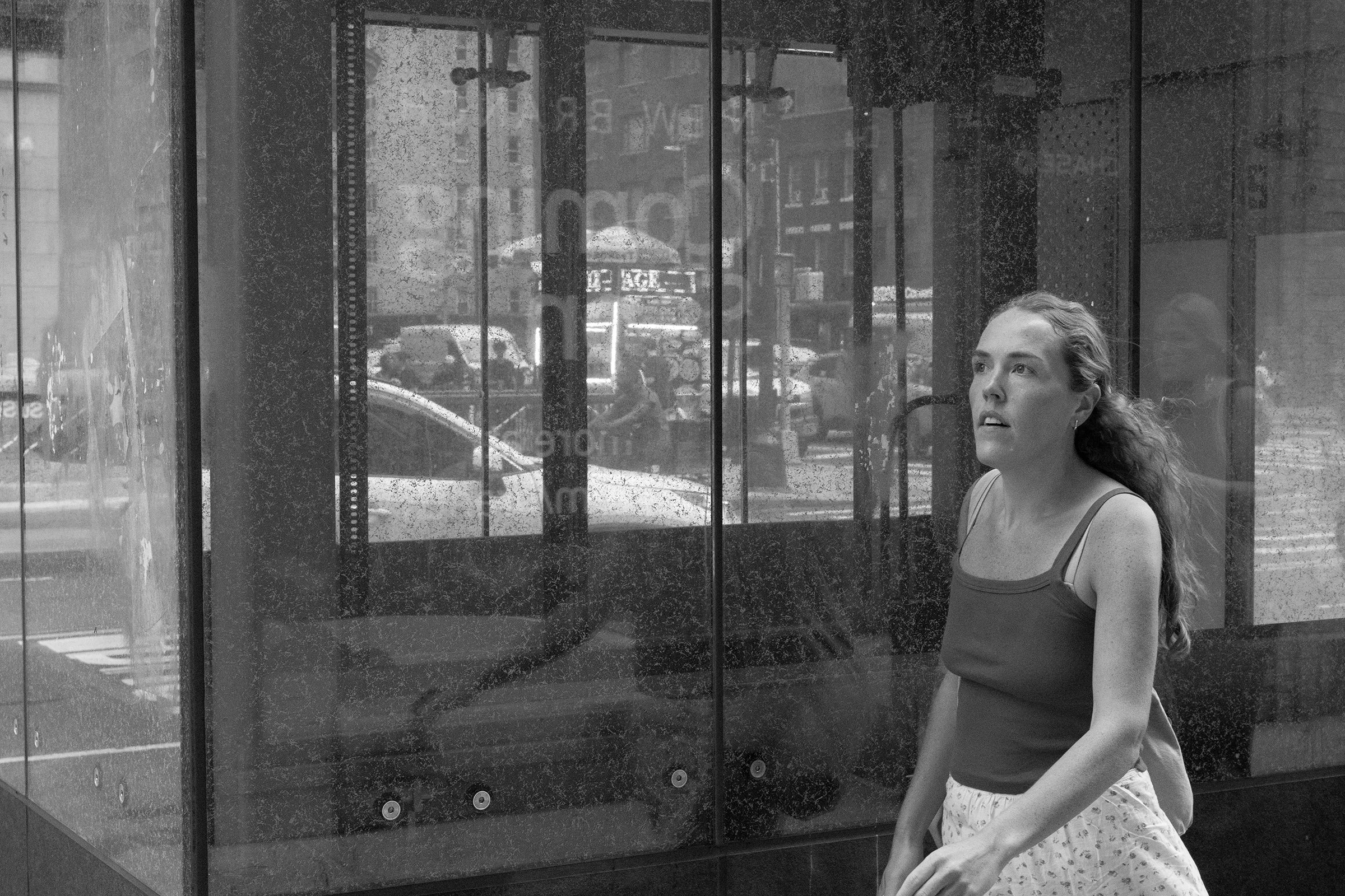 photo of a woman looking to the front by jctakiff photographer