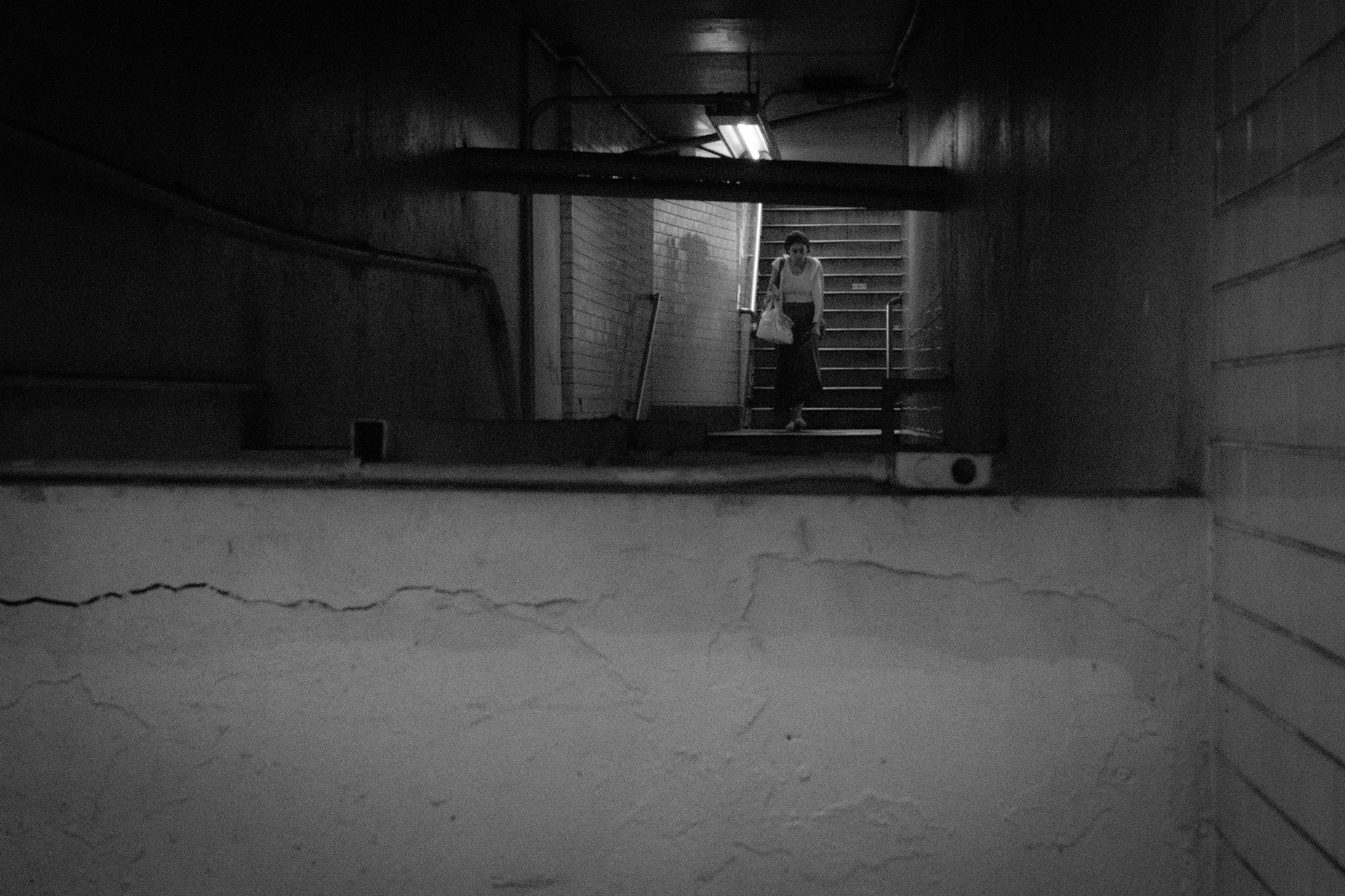 subway stairs photo by jctakiff photographer