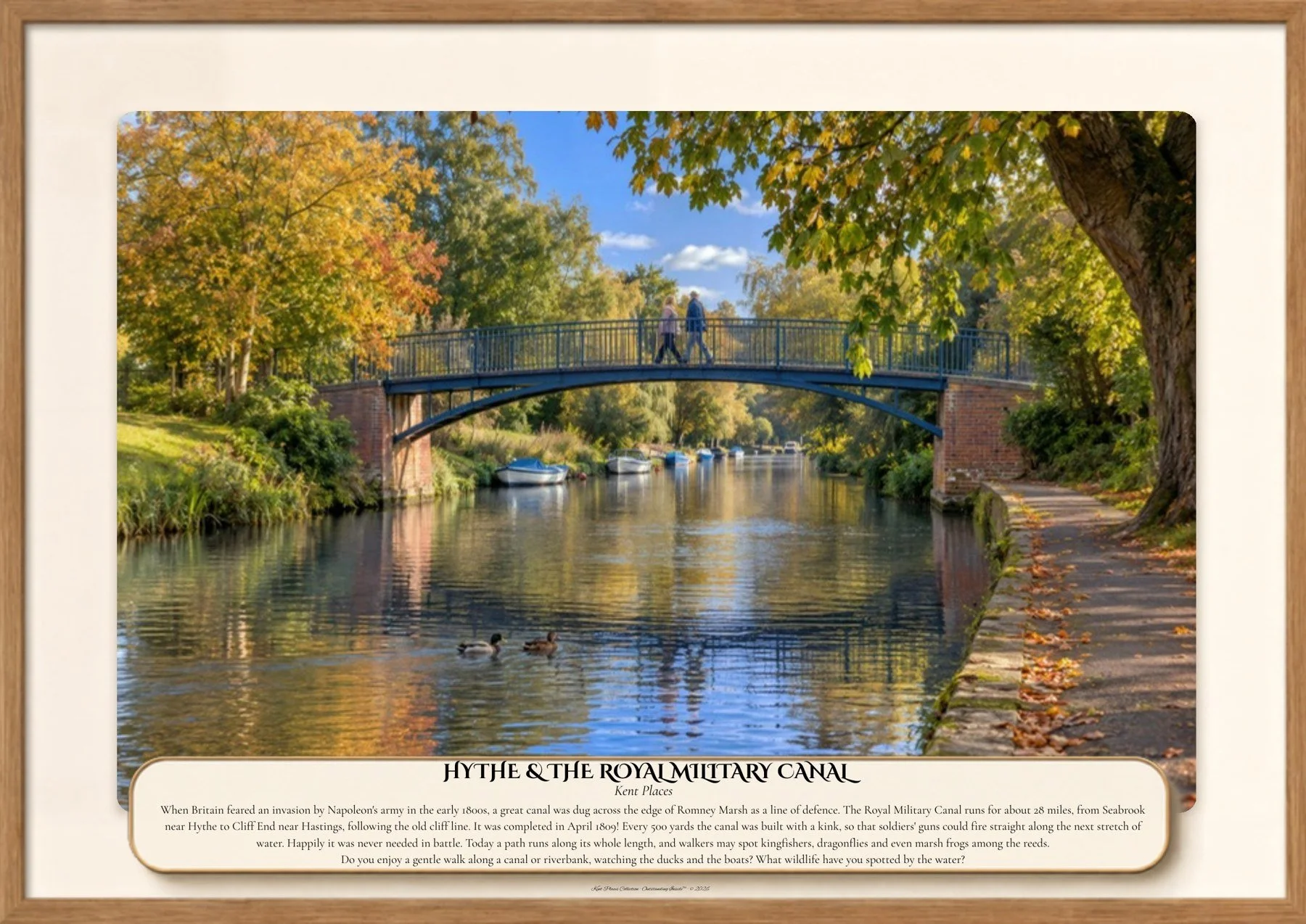 28 HYTHE & THE ROYAL MILITARY CANAL.jpg