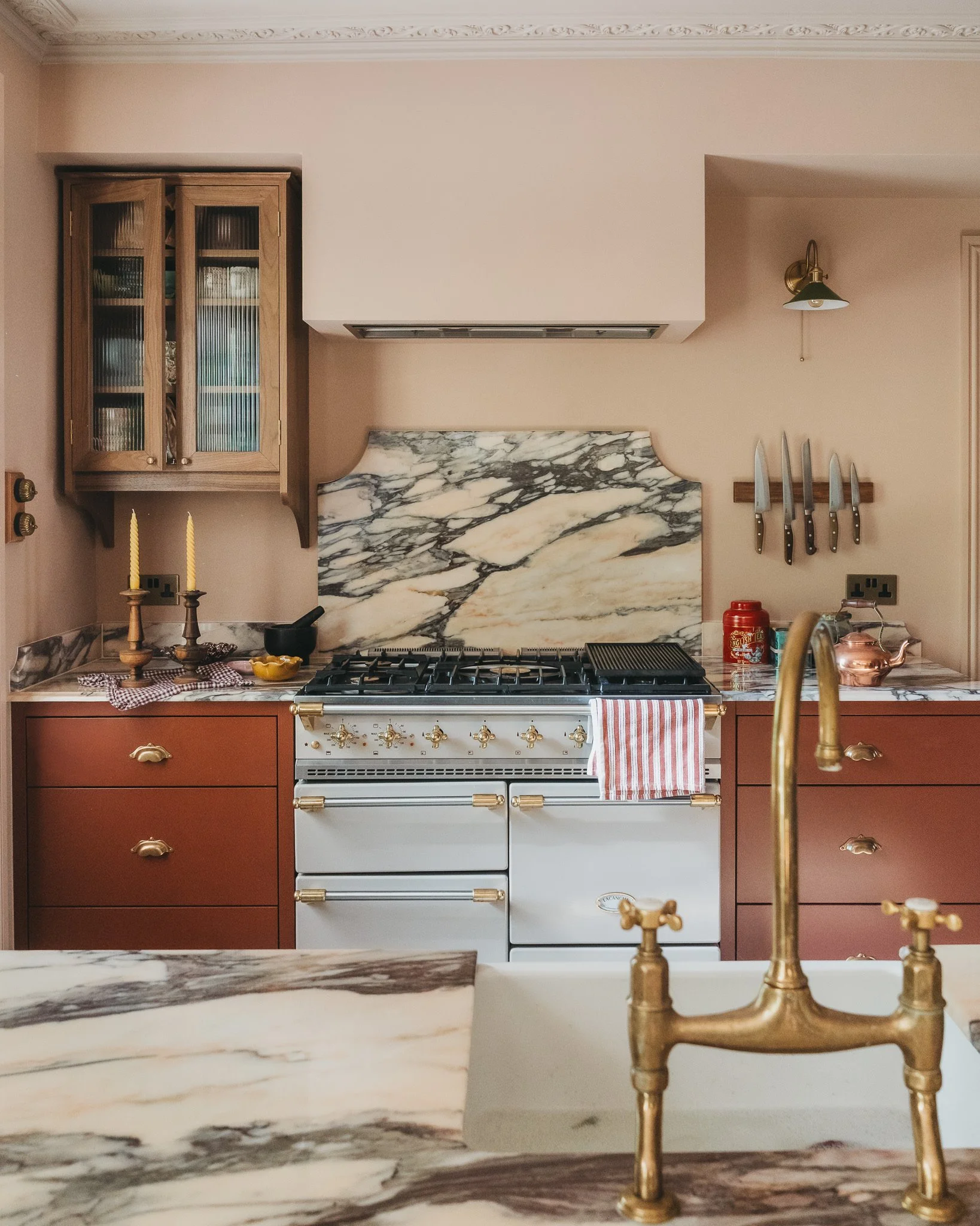 Luxury Victorian Marble Kitchen