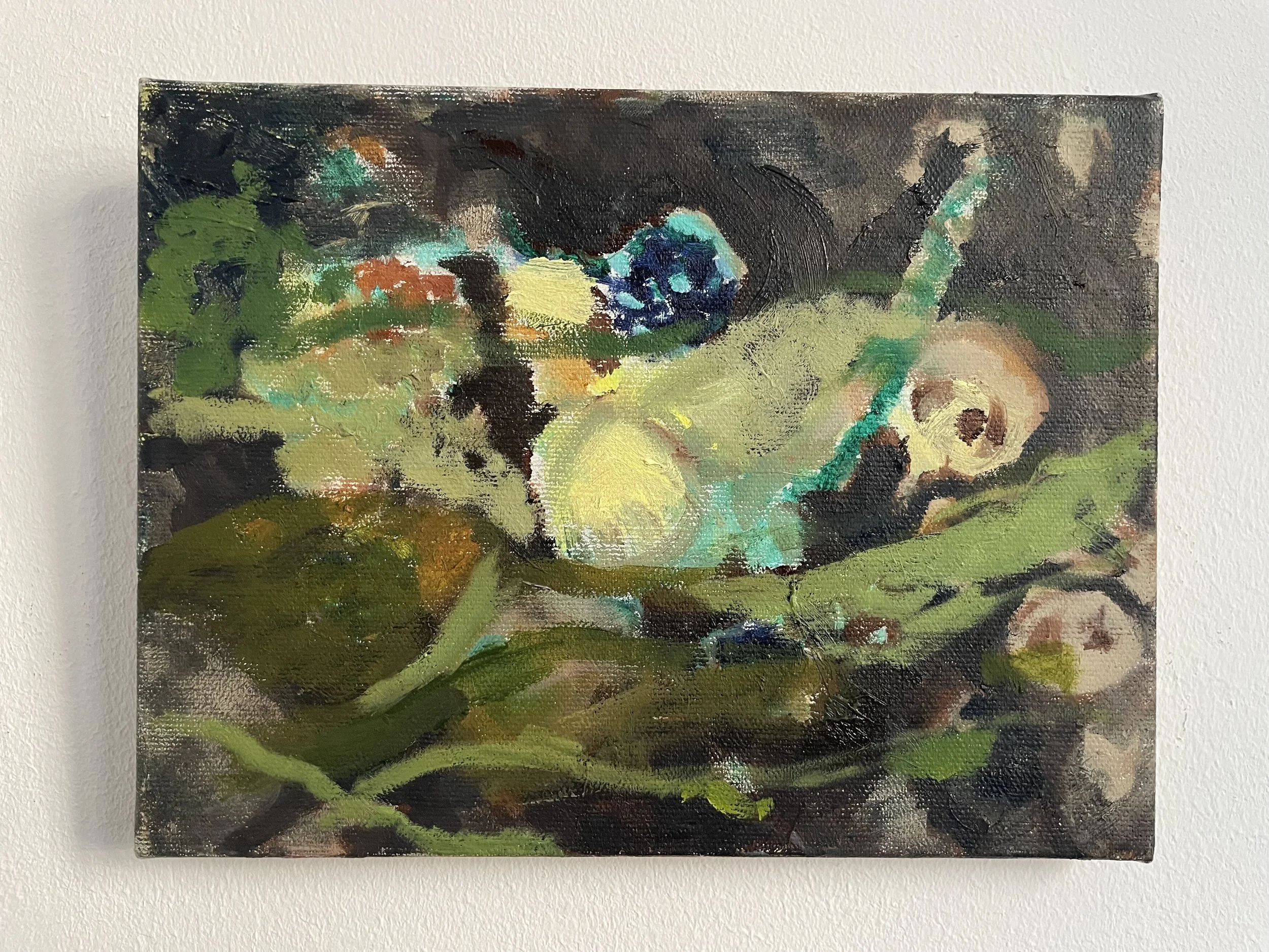 Forest,
Oil on linen, 18 x 24 cm
2021