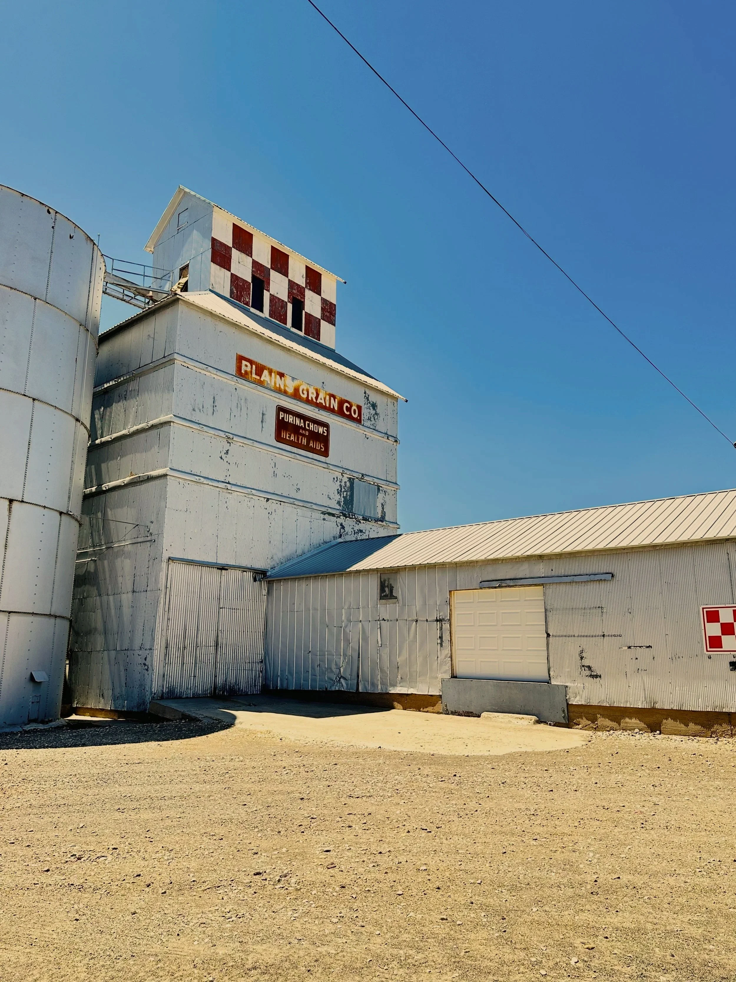 Original Wooden Grain Elevator