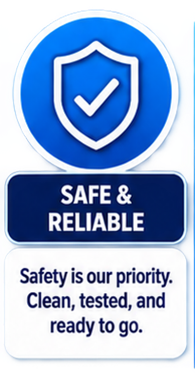 RMC Rentals prioritizes safe, clean and reliable party equipment for every experience.