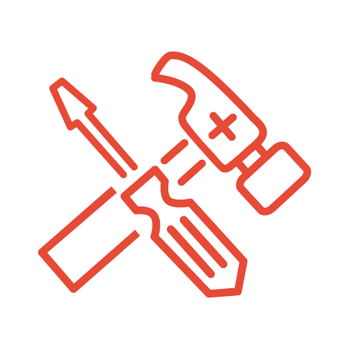 hammer and screwdriver tools