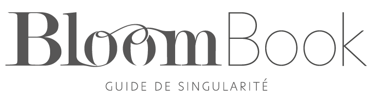 Logo du Bloom Book avec le texte "Guide de Singularité"