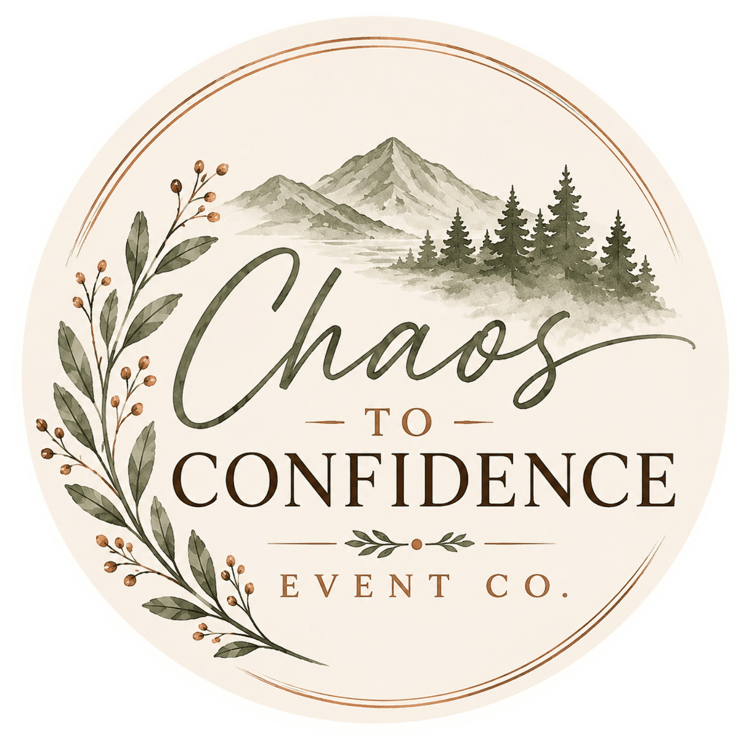 Chaos to Confindence Events
